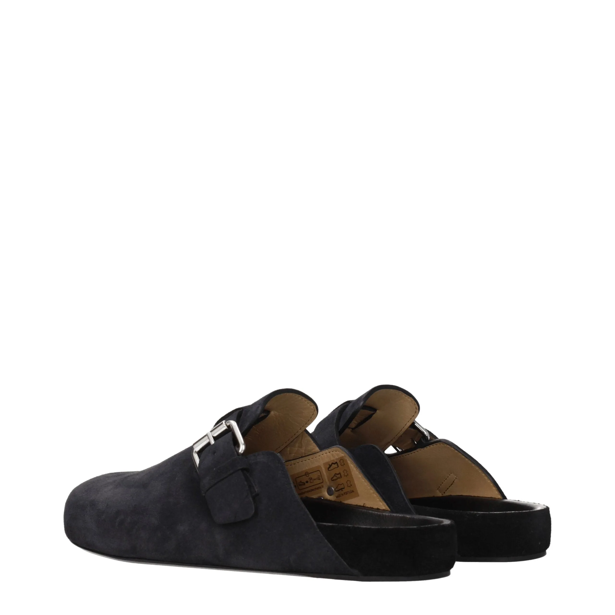 Isabel Marant Black Leather Slippers sold by Siebentaschen product image thumbnail 4