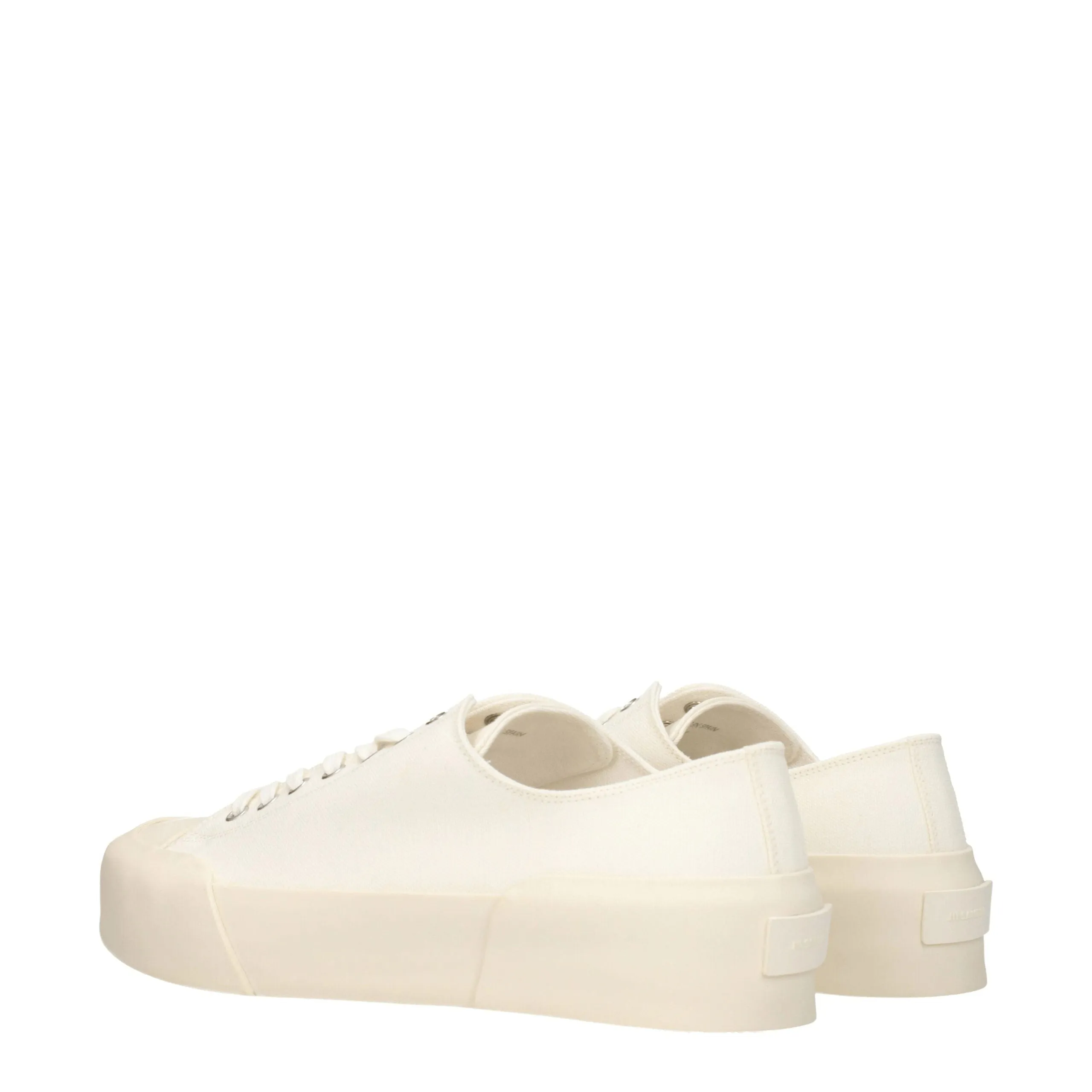 Jil Sander Beige Fabric Low Top Sneakers sold by Siebentaschen product image thumbnail 4