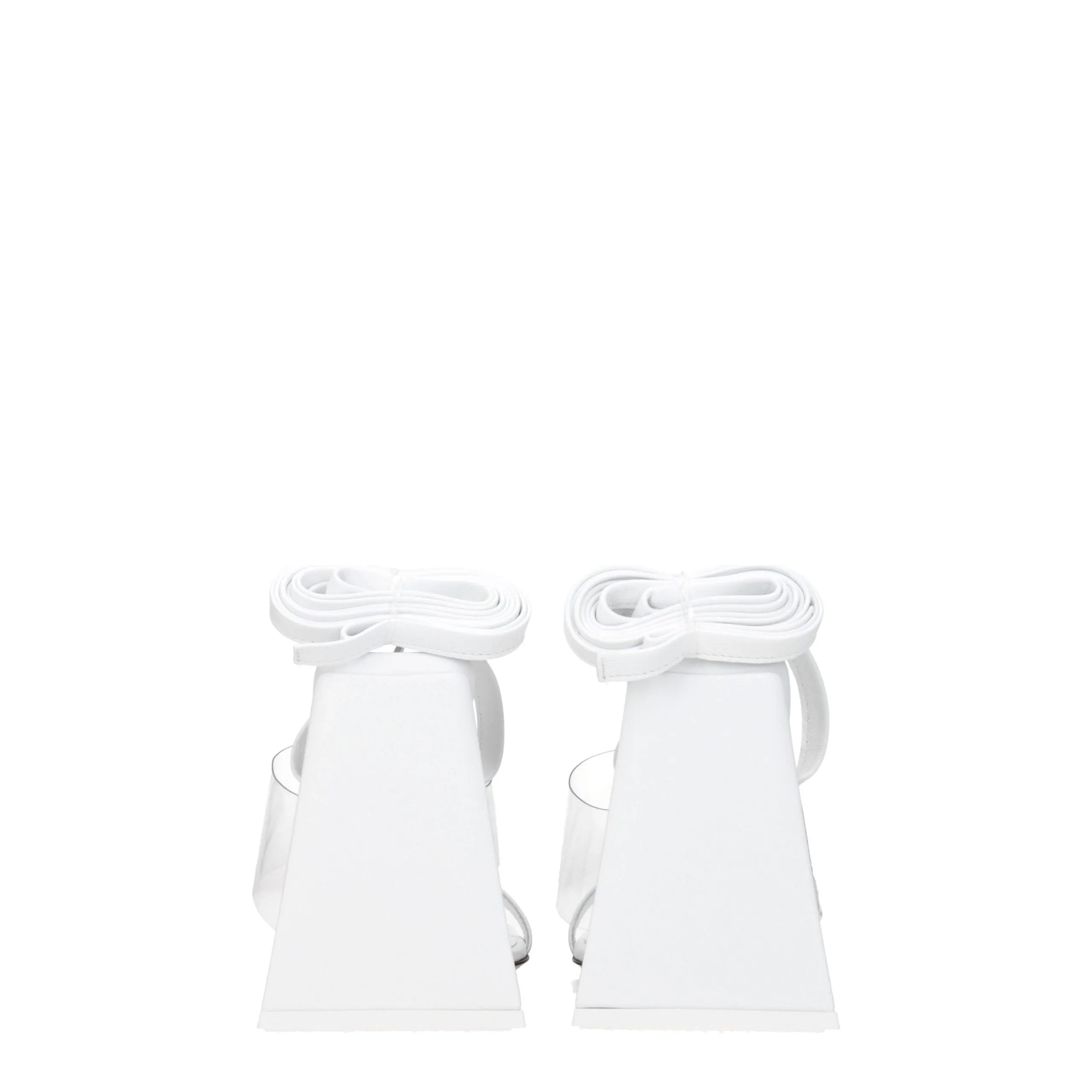 The Attico White Leather Stiletto Heel Sandals sold by Siebentaschen product image thumbnail 5