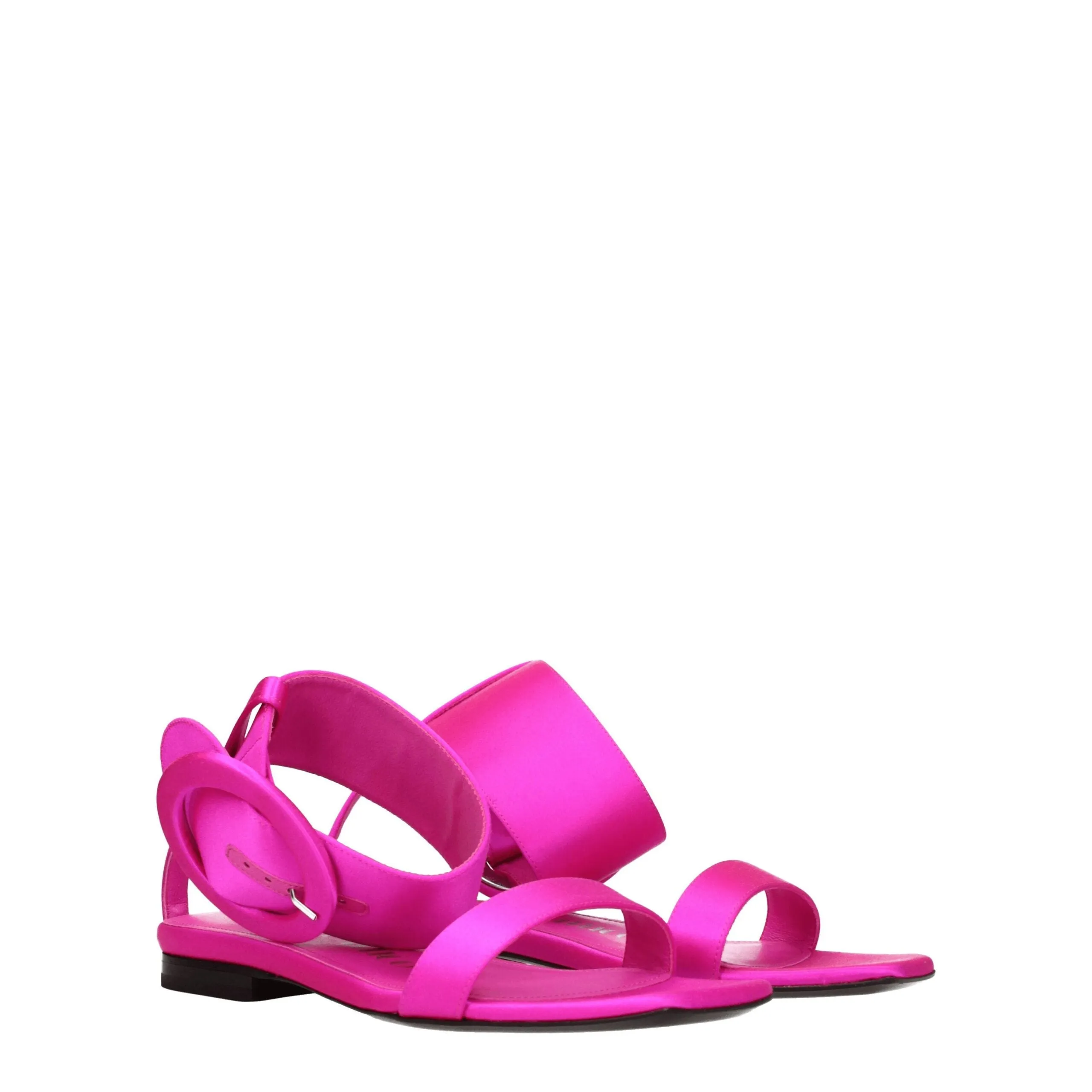 The Attico Pink Satin Sandals sold by Siebentaschen product image thumbnail 2