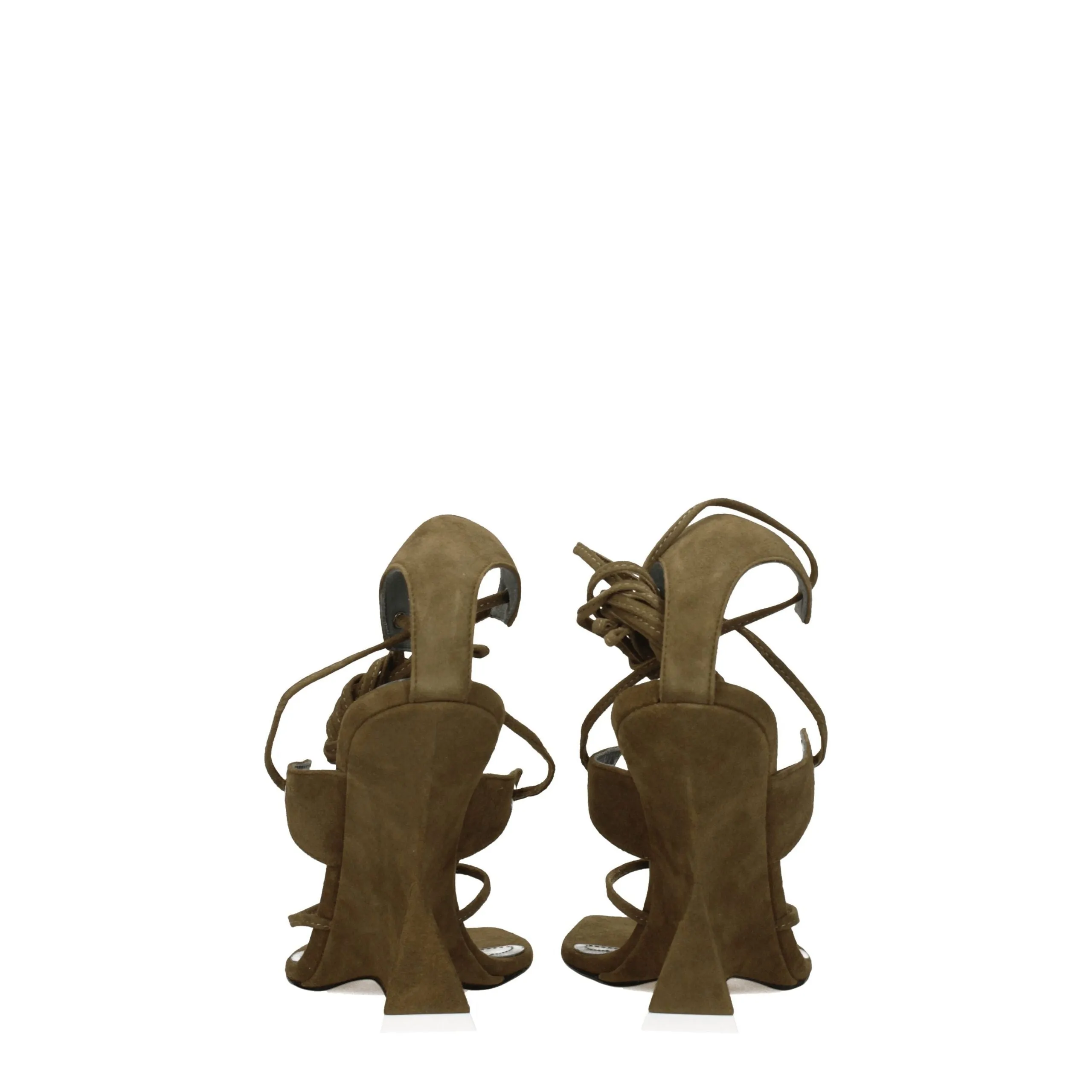 The Attico Green Leather Flip-Flop Sandals sold by Siebentaschen product image thumbnail 5