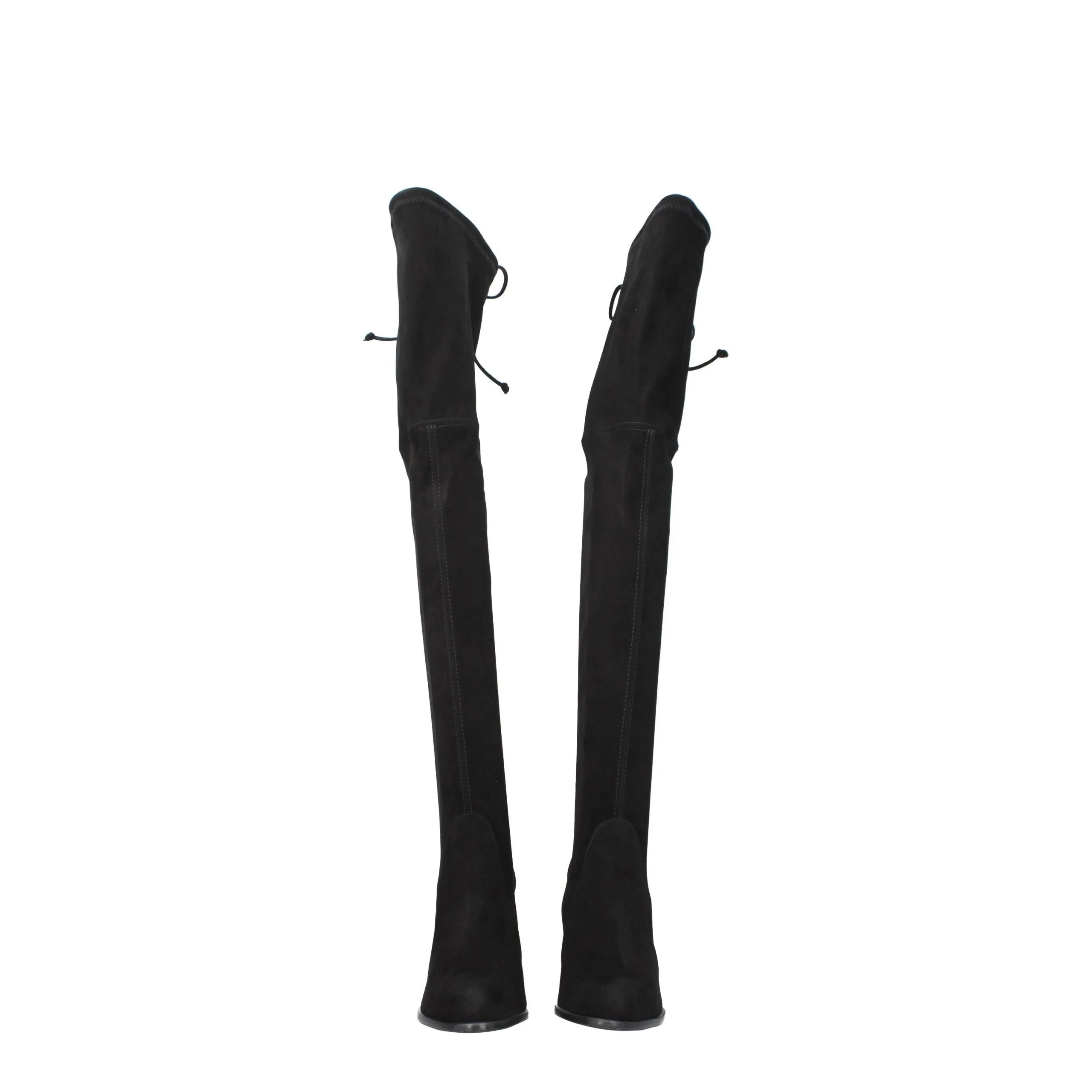 Stuart Weitzman Black Leather Over The Knee sold by Siebentaschen product image thumbnail 3