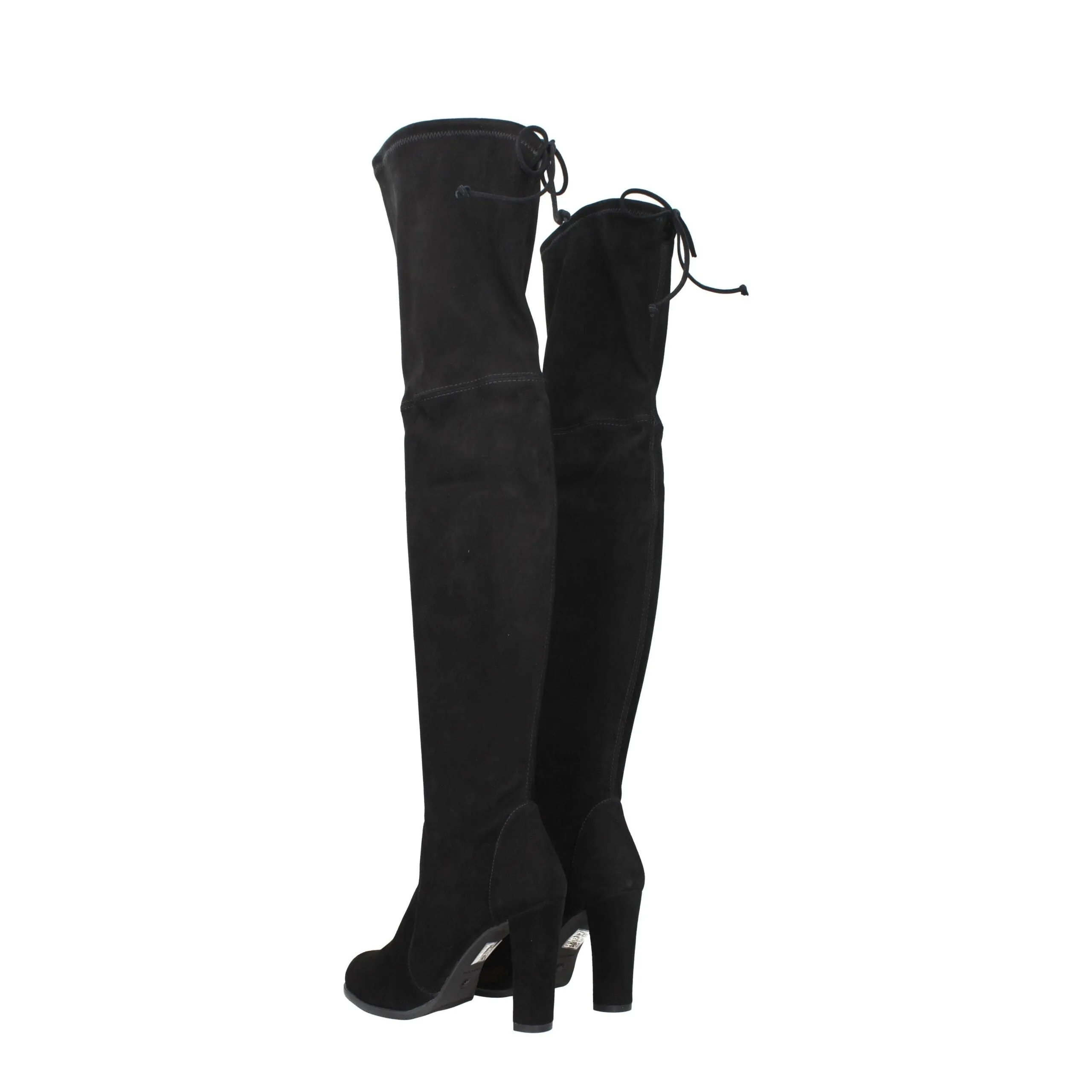 Stuart Weitzman Black Leather Over The Knee sold by Siebentaschen product image thumbnail 4