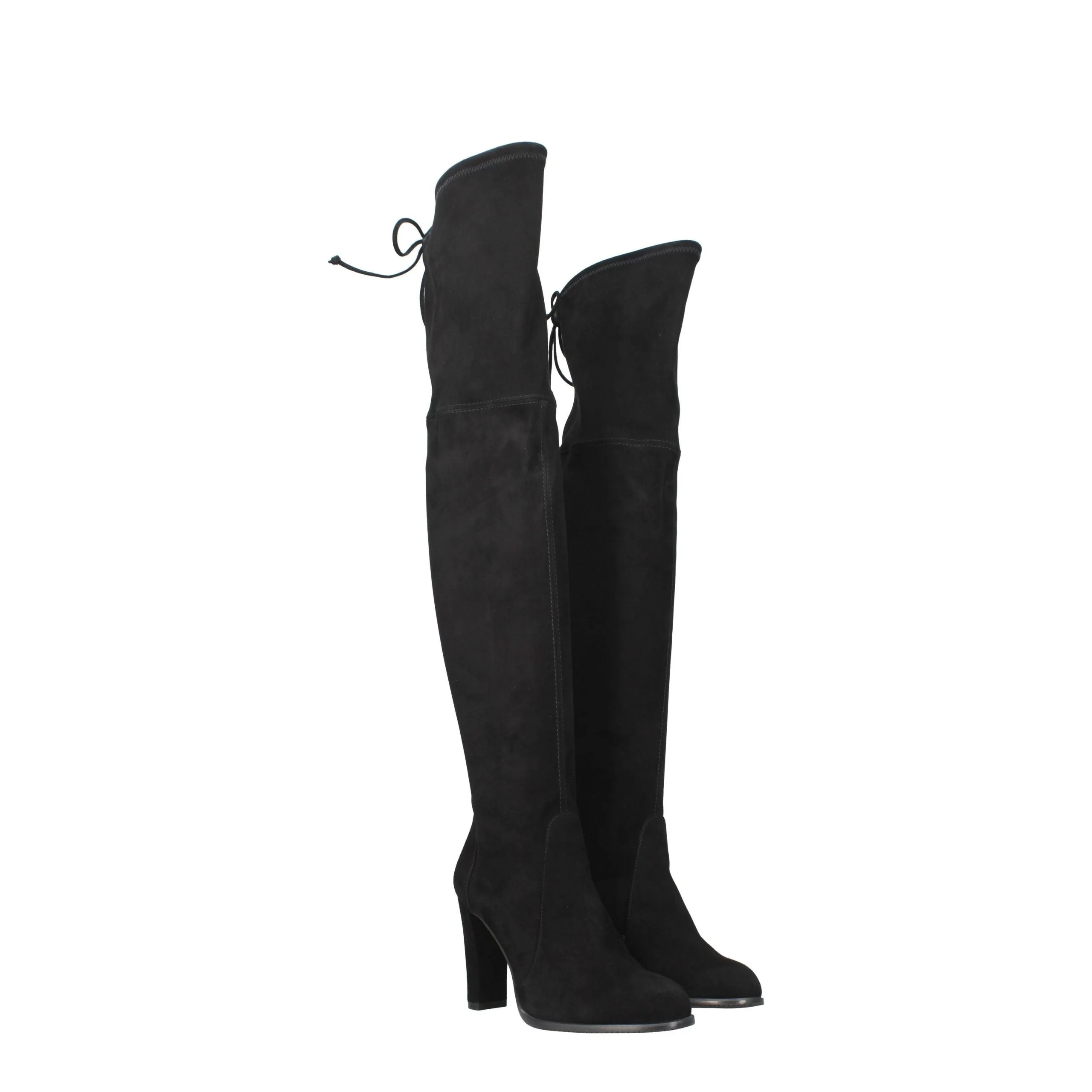 Stuart Weitzman Black Leather Over The Knee sold by Siebentaschen product image thumbnail 2