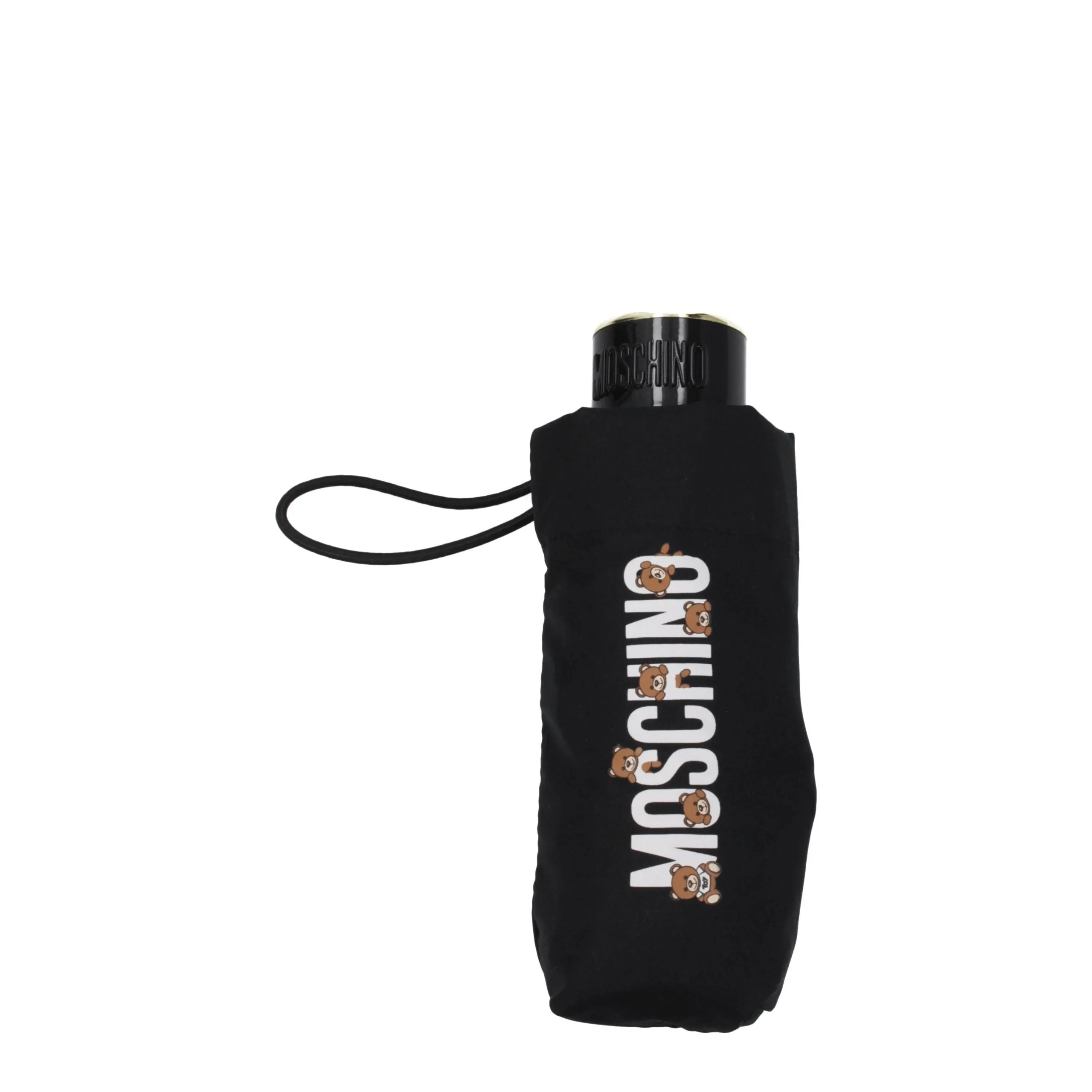 Moschino Black Polyester Umbrella sold by Siebentaschen