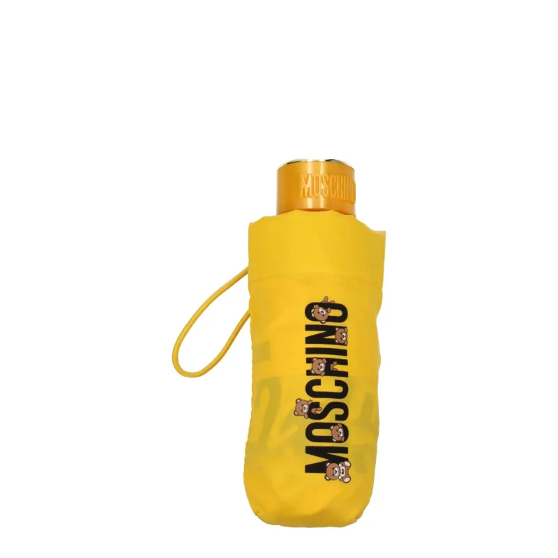Moschino Yellow Polyester Umbrella sold by Siebentaschen