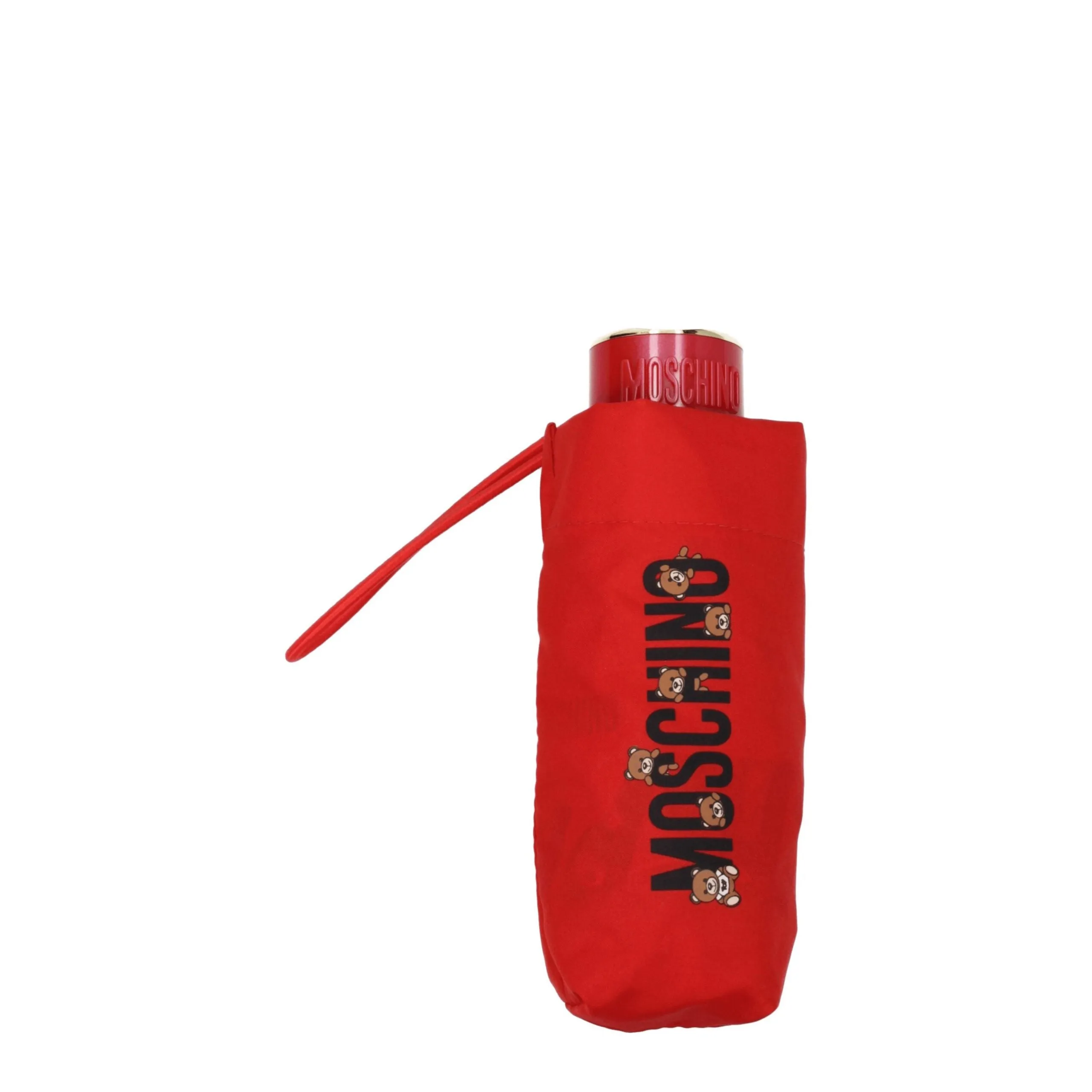 Moschino Red Polyester Umbrella sold by Siebentaschen
