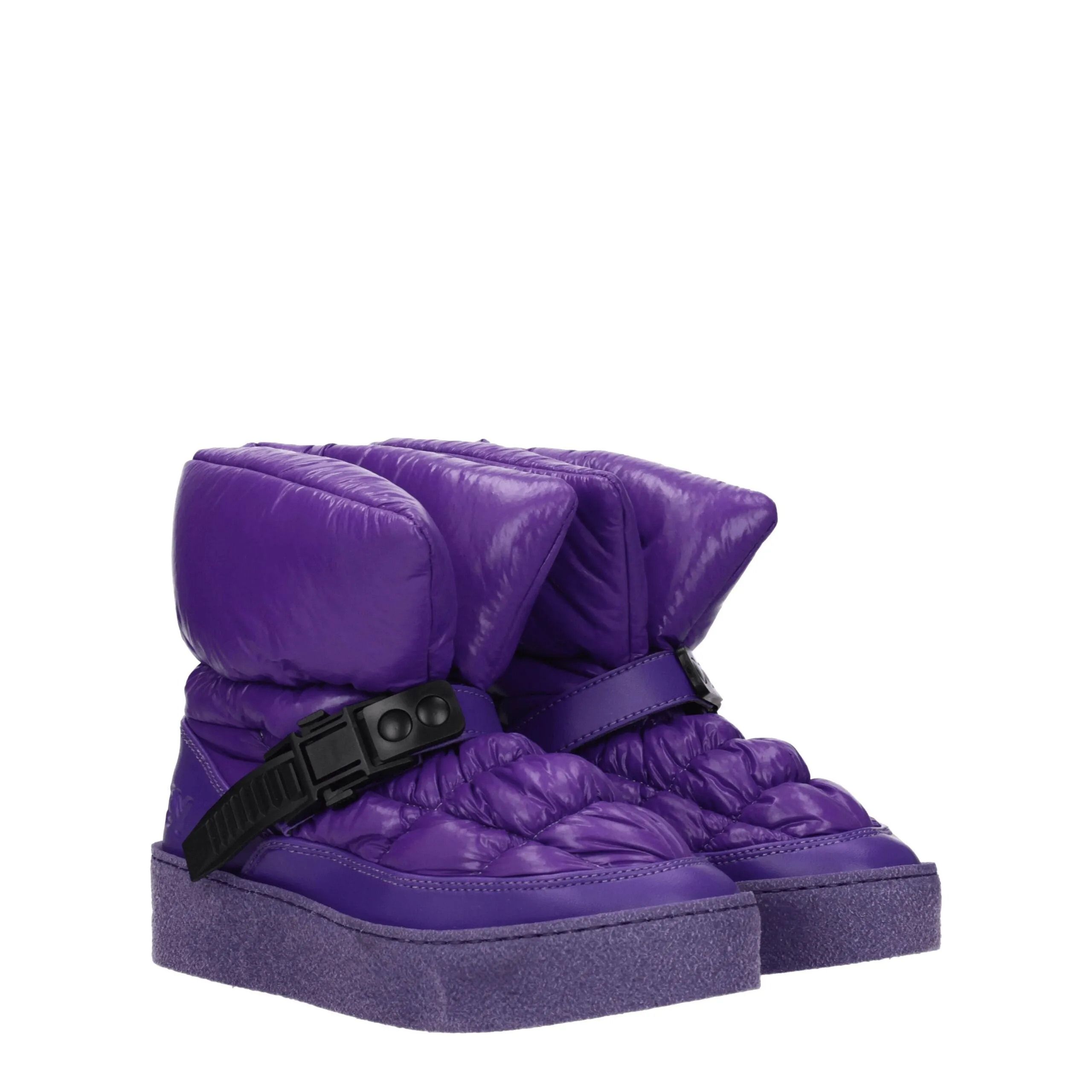 Khrisjoy Purple Polyester Ankle Boots sold by Siebentaschen product image thumbnail 2
