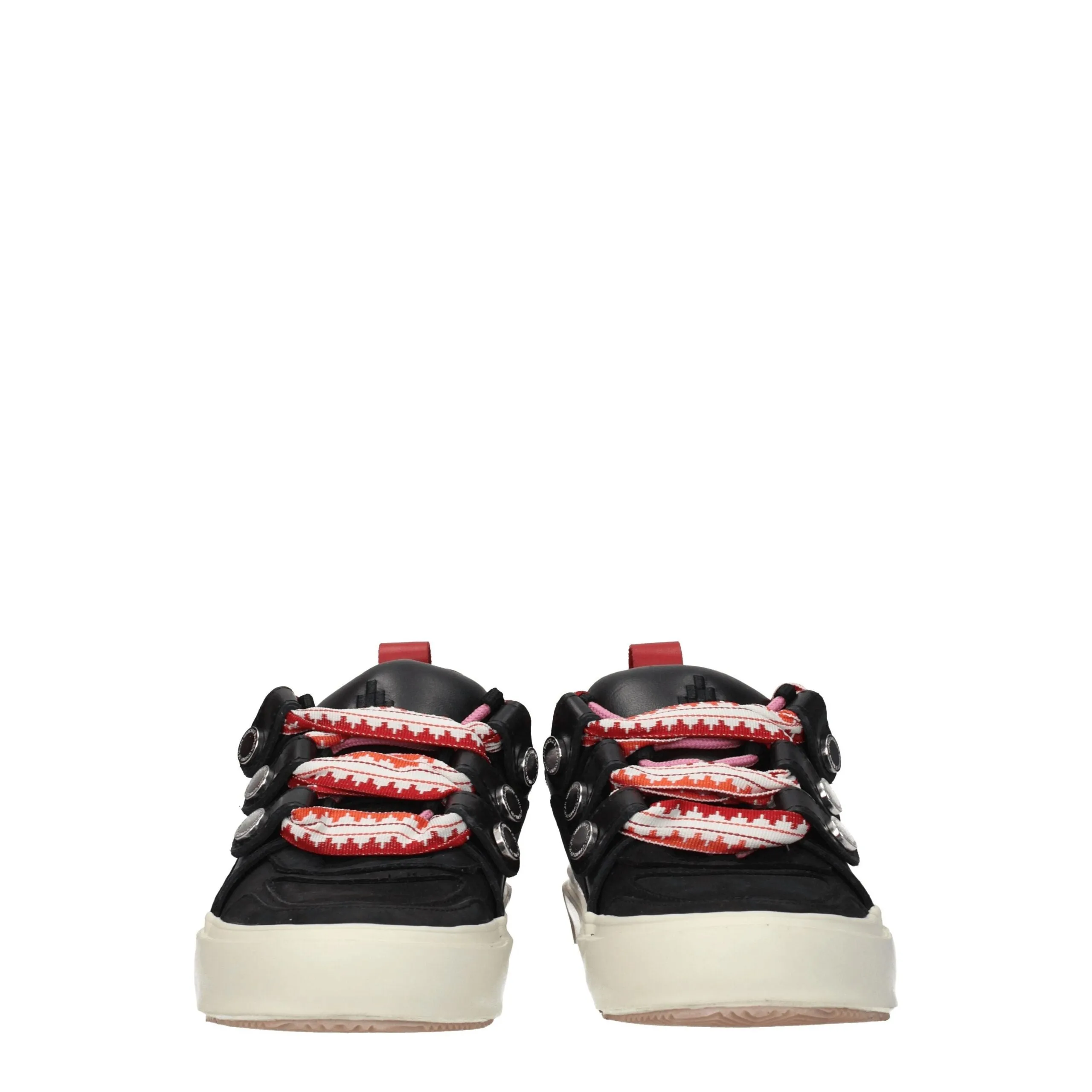 Marcelo Burlon Black Leather Low Top Sneakers sold by Siebentaschen product image thumbnail 3