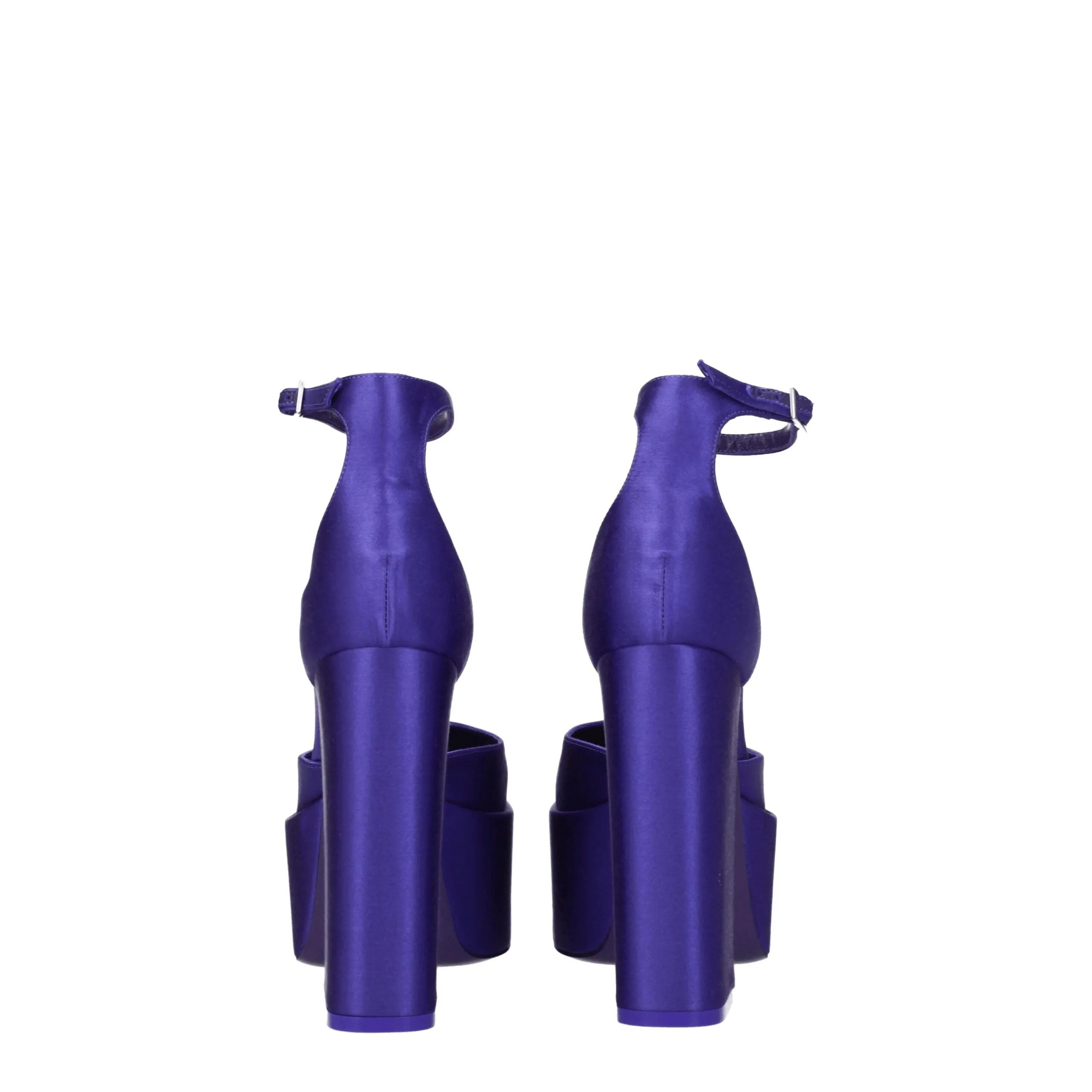 Paris Texas Purple Satin Platform Sandals sold by Siebentaschen product image thumbnail 5