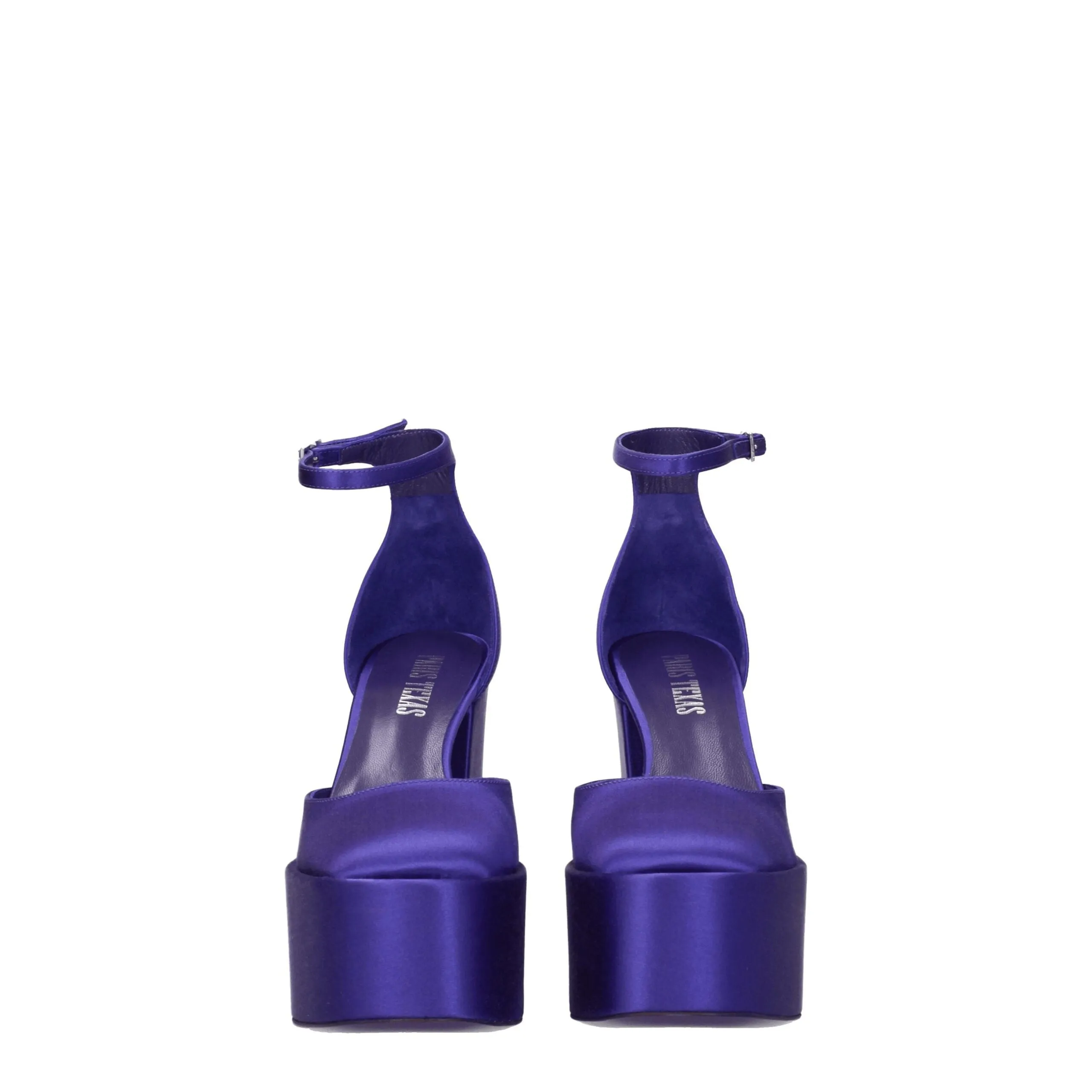 Paris Texas Purple Satin Platform Sandals sold by Siebentaschen product image thumbnail 3