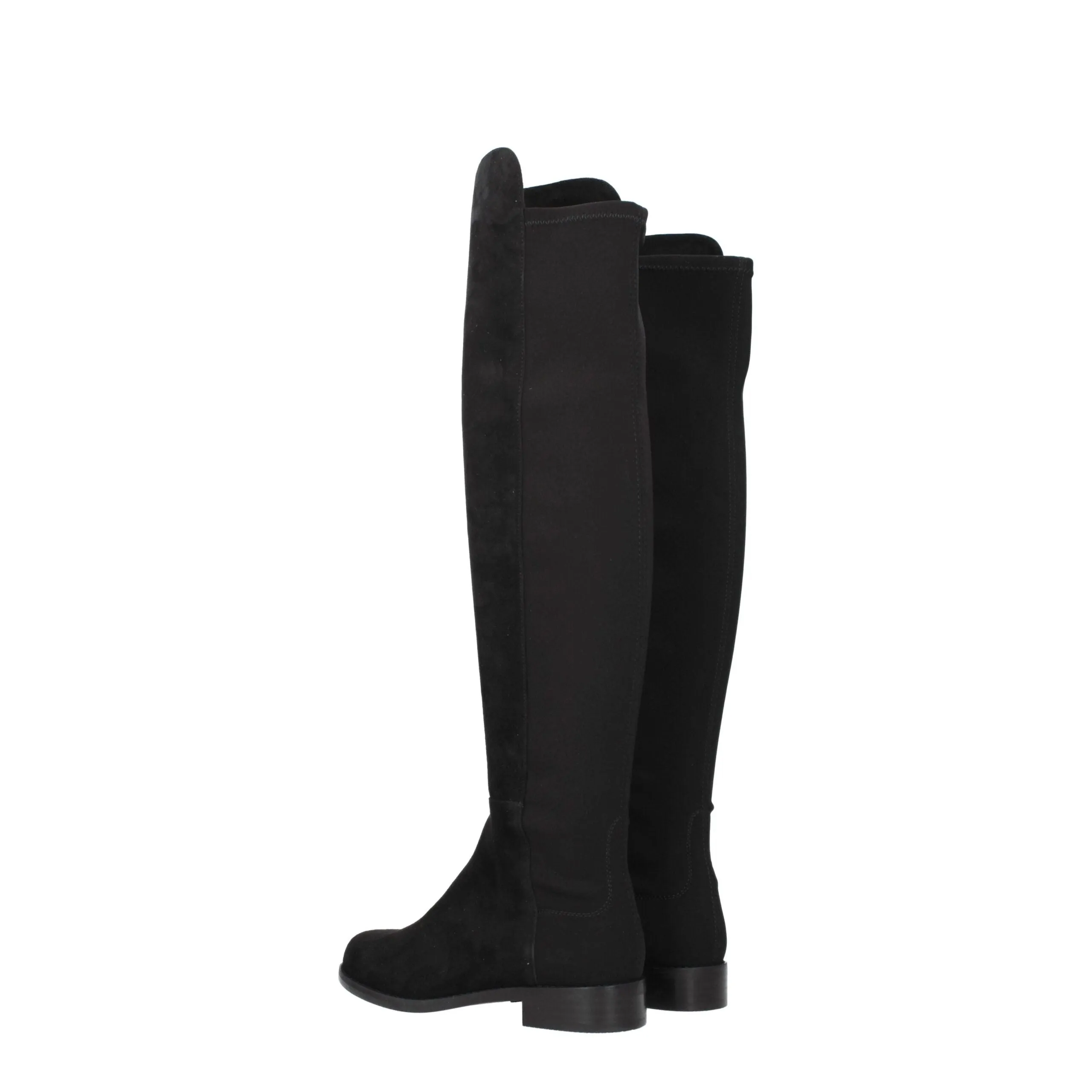 Stuart Weitzman Black Leather Over The Knee sold by Siebentaschen product image thumbnail 4