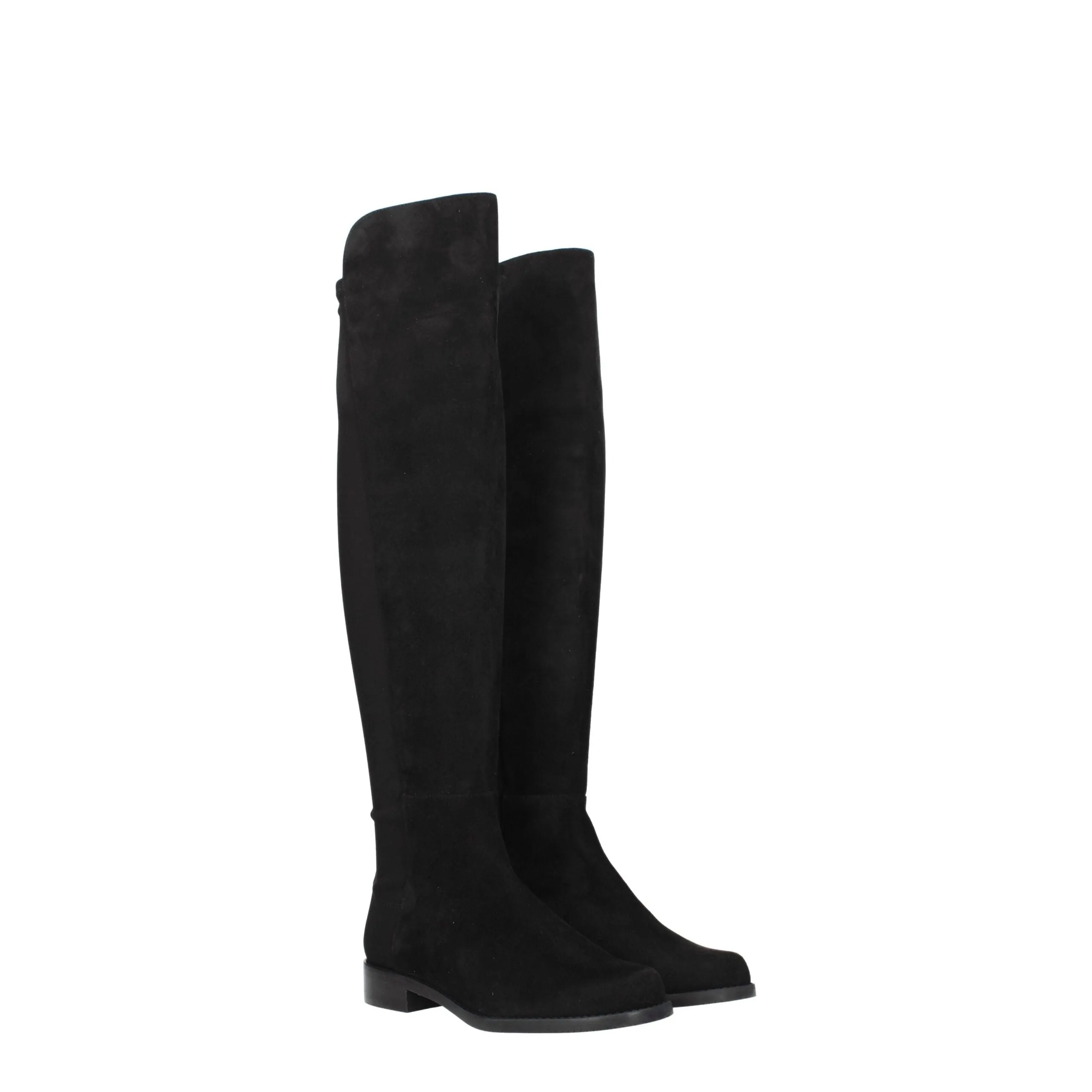 Stuart Weitzman Black Leather Over The Knee sold by Siebentaschen product image thumbnail 2