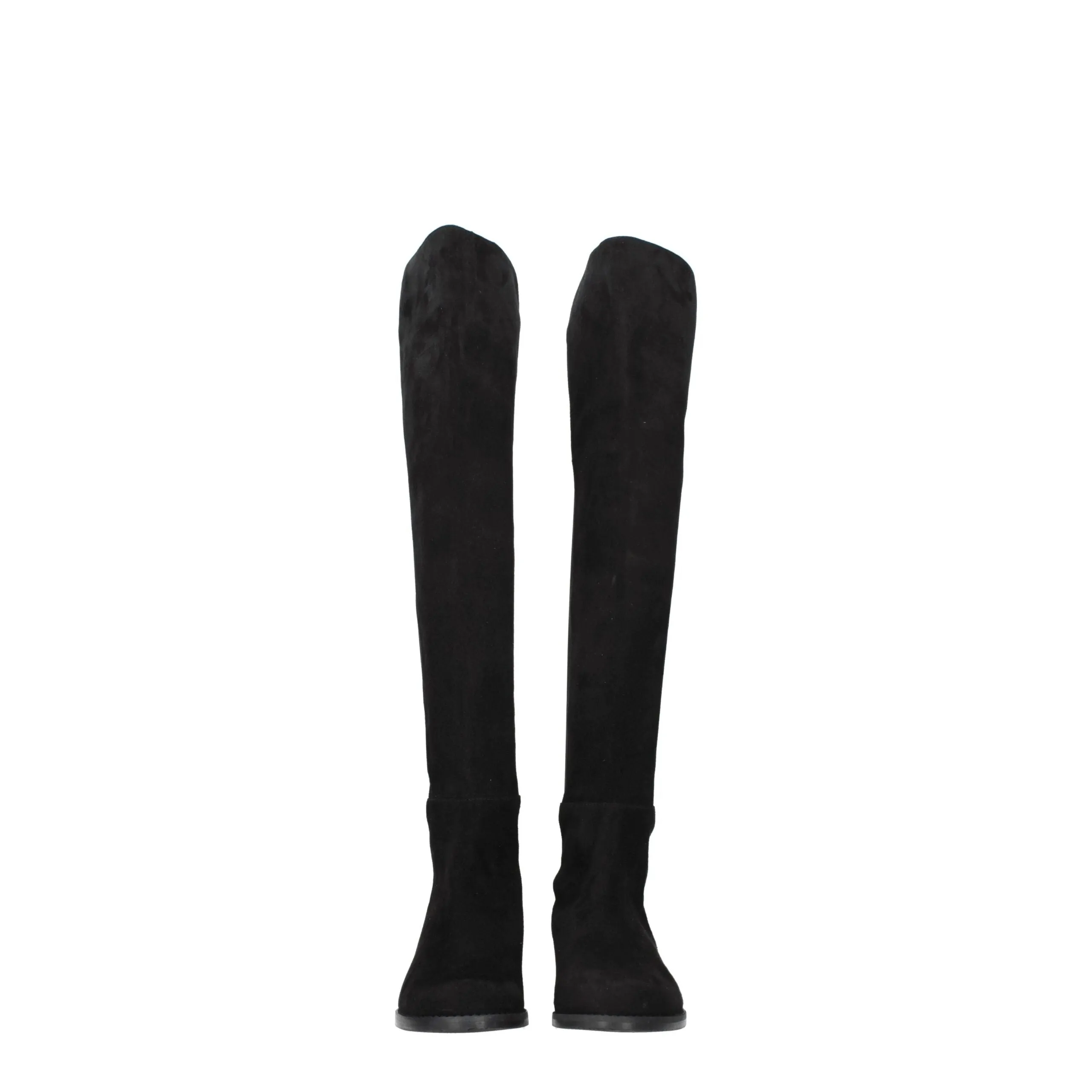 Stuart Weitzman Black Leather Over The Knee sold by Siebentaschen product image thumbnail 3