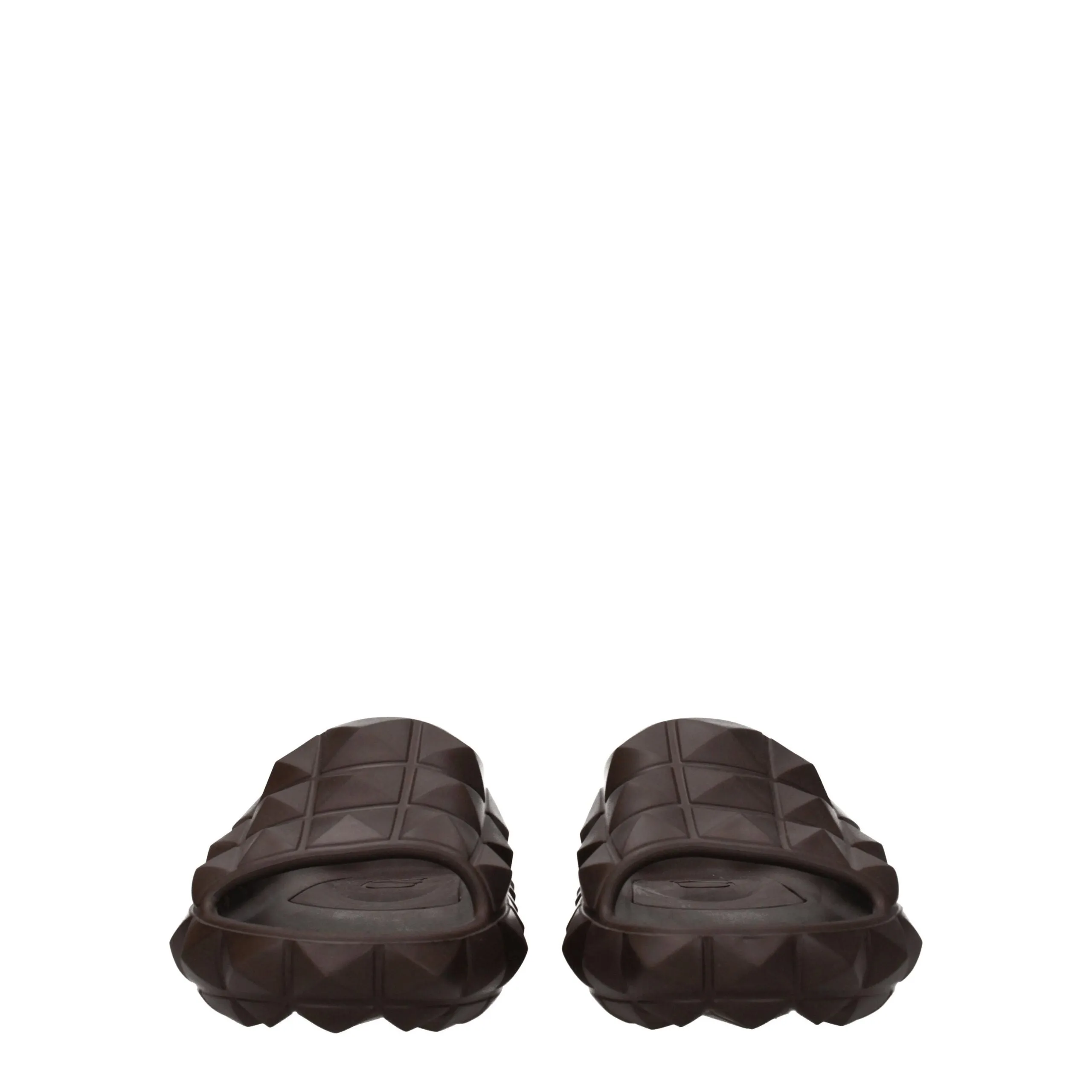 Valentino Garavani Brown Cotton Slippers sold by Siebentaschen product image thumbnail 3