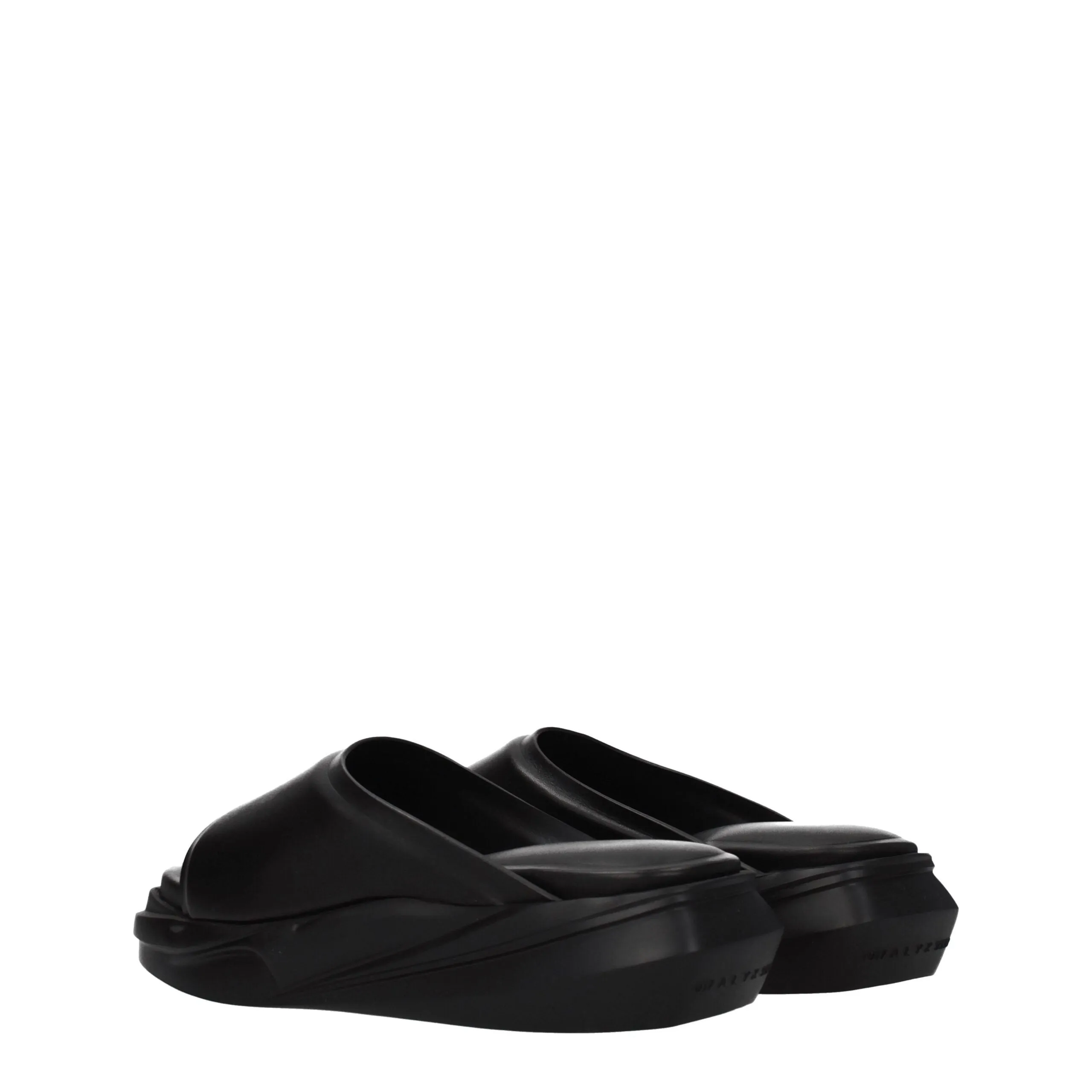 Alyx Black Leather Slippers sold by Siebentaschen product image thumbnail 4