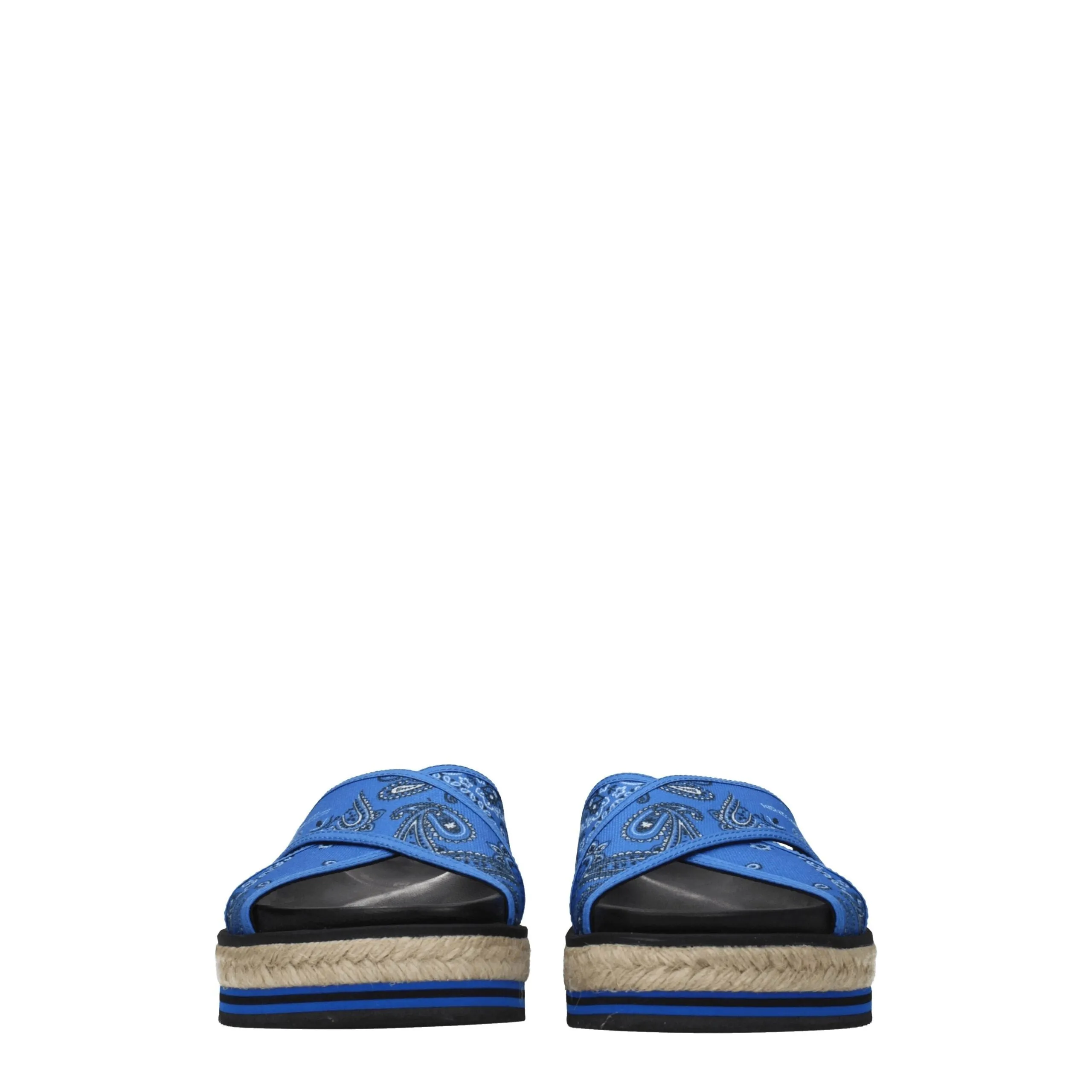 Kenzo Blue Fabric Slippers sold by Siebentaschen product image thumbnail 3