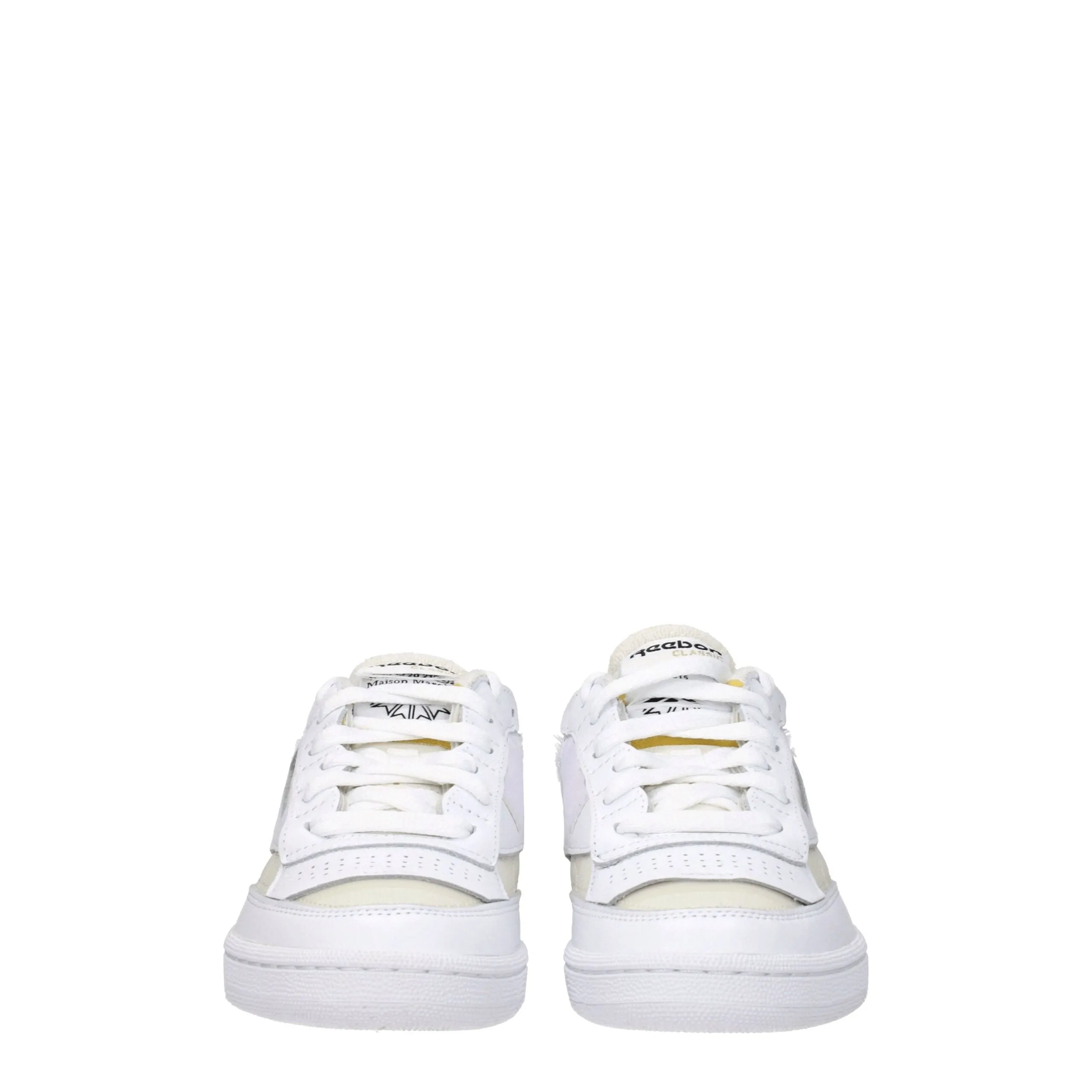 Maison Margiela White Fabric Low Top Sneakers sold by Siebentaschen product image thumbnail 3