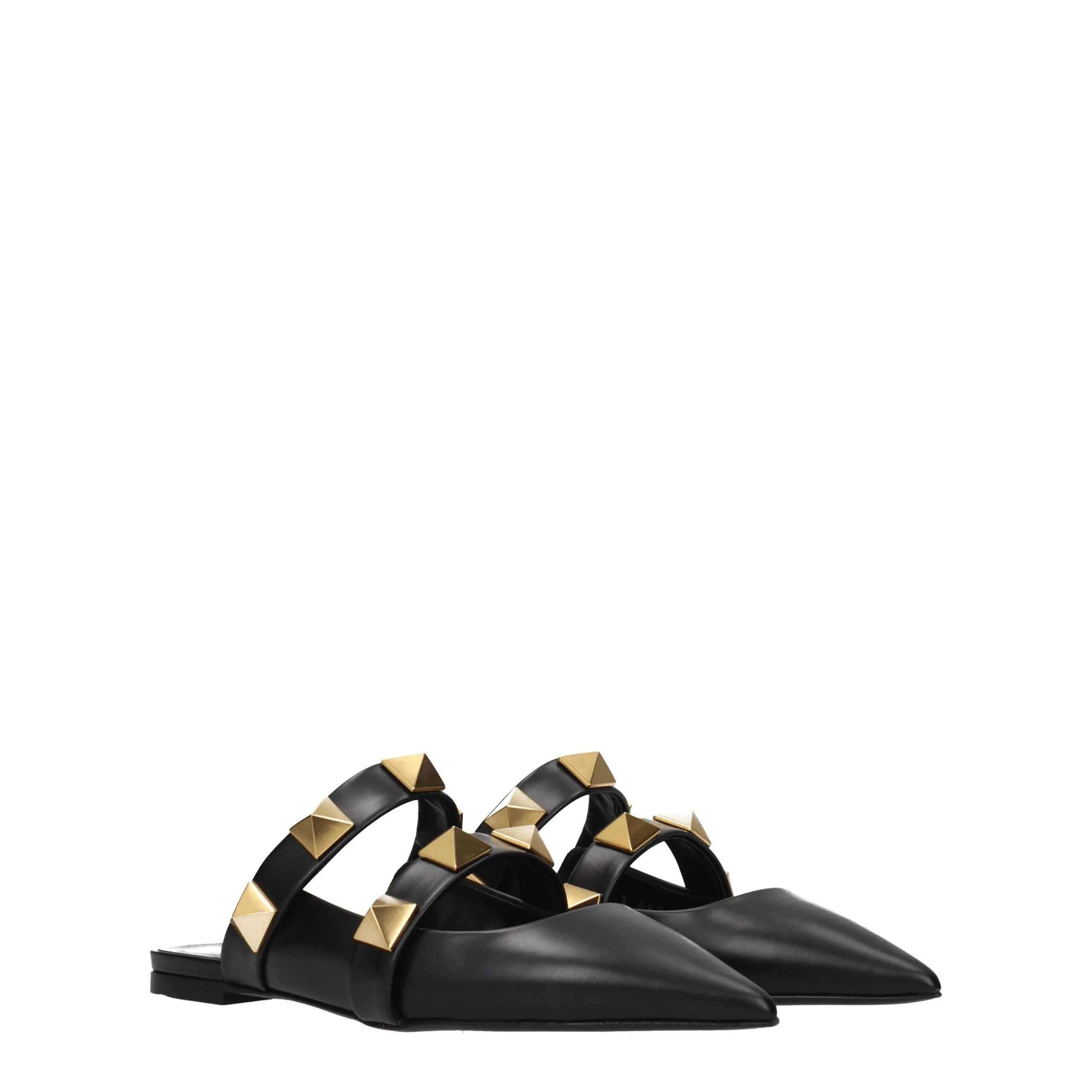 Valentino Garavani Black Leather Mules sold by Siebentaschen product image thumbnail 2