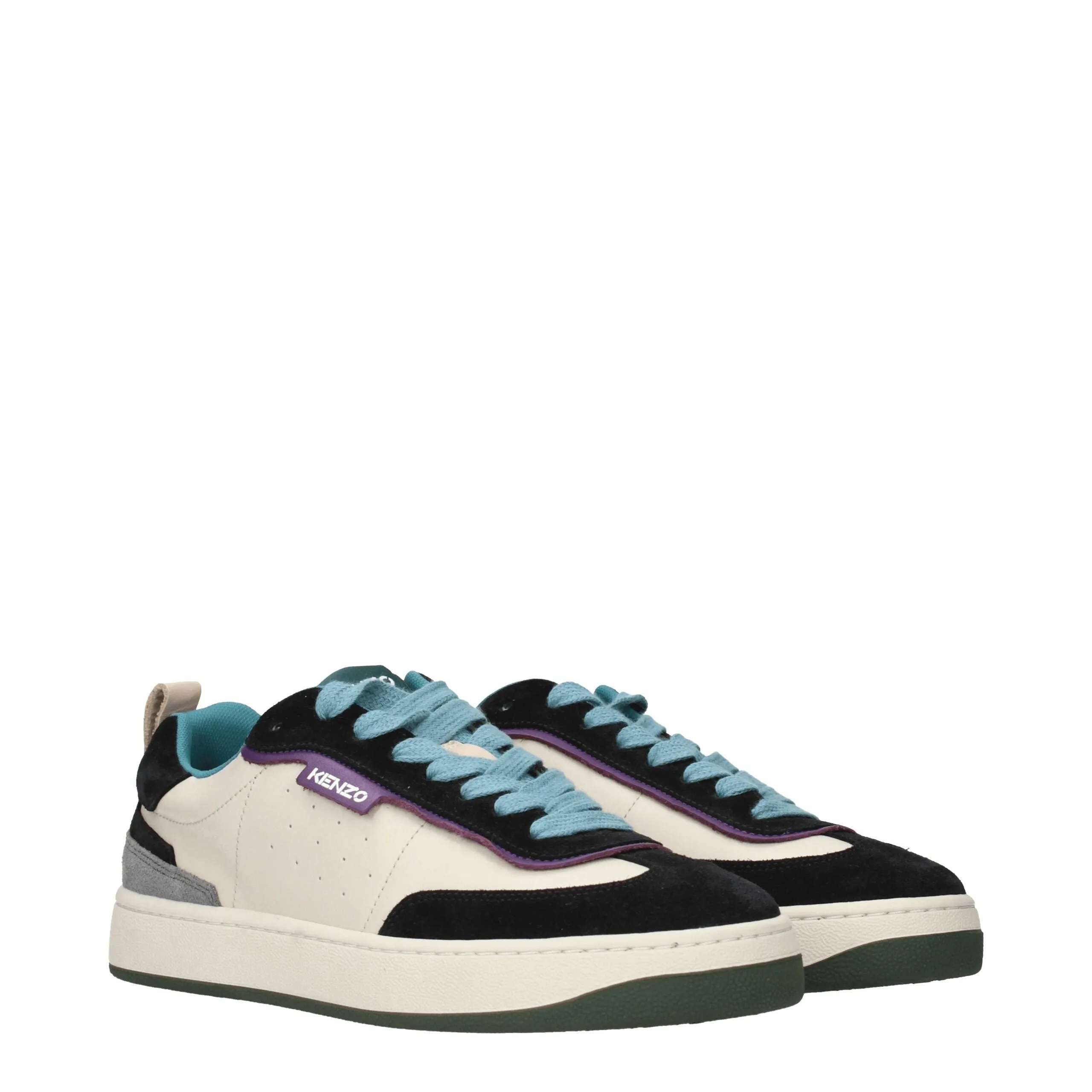 Kenzo Multicolor Leather Low Top Sneakers sold by Siebentaschen product image thumbnail 2