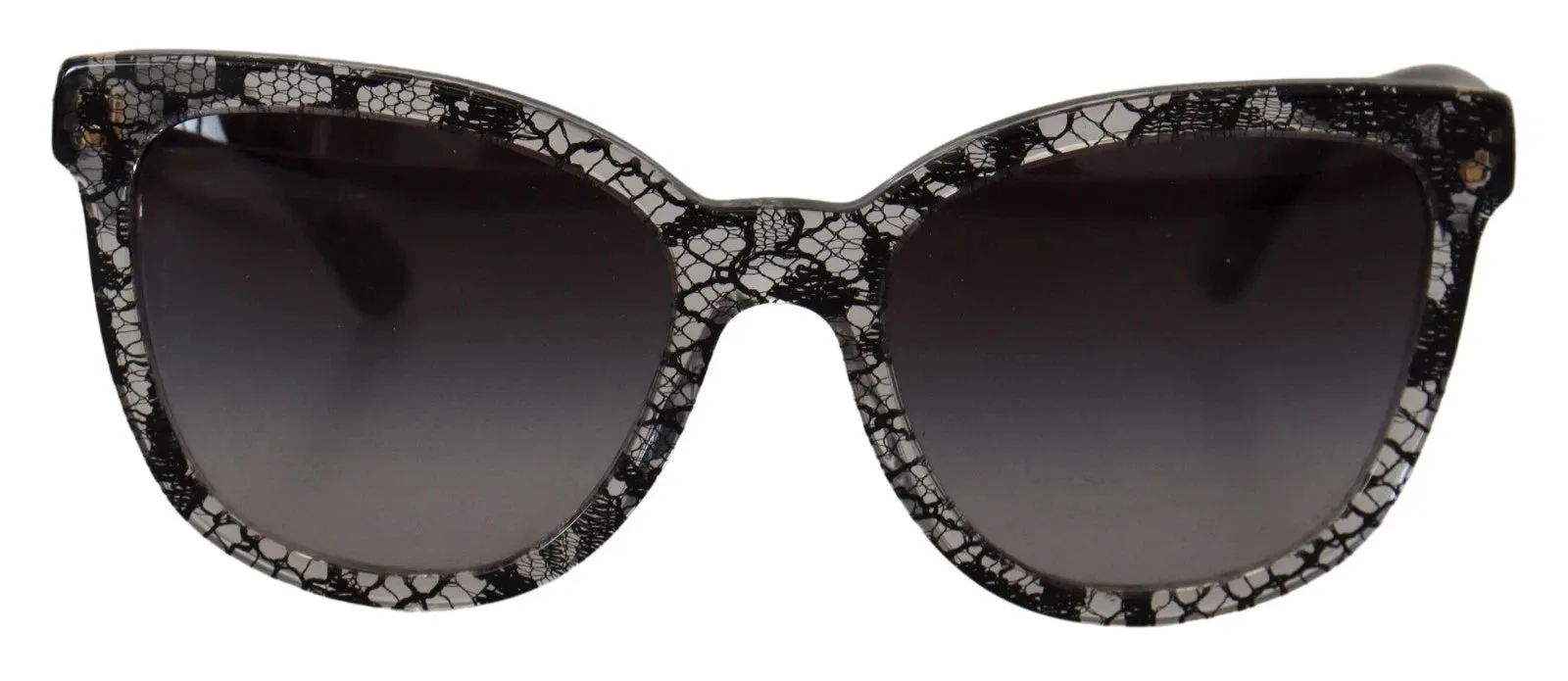 Dolce & Gabbana DG4190 Black Lace Acetate Crystal Round Sunglasses sold by Siebentaschen product image thumbnail 3