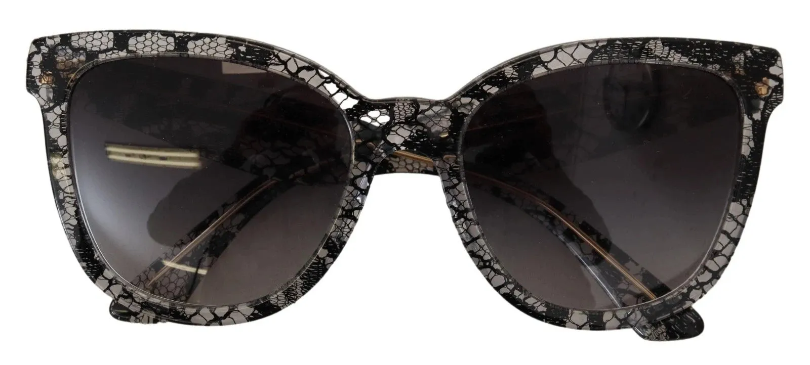 Dolce & Gabbana DG4190 Black Lace Acetate Crystal Round Sunglasses sold by Siebentaschen