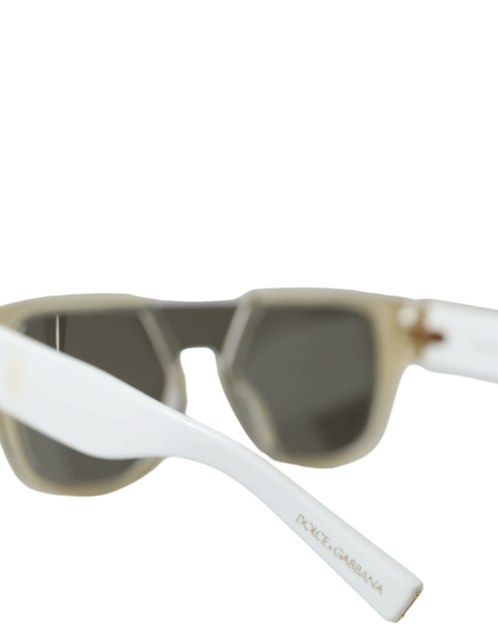 Dolce & Gabbana White Acetate Mirror Lenses DG4356 Sunglasses sold by Siebentaschen product image thumbnail 4