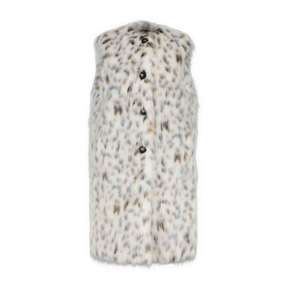 Dolce & Gabbana White Marabou Jackets & Coat sold by Siebentaschen