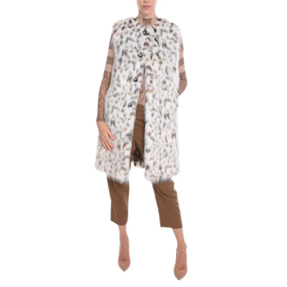 Dolce & Gabbana White Marabou Jackets & Coat sold by Siebentaschen product image thumbnail 2