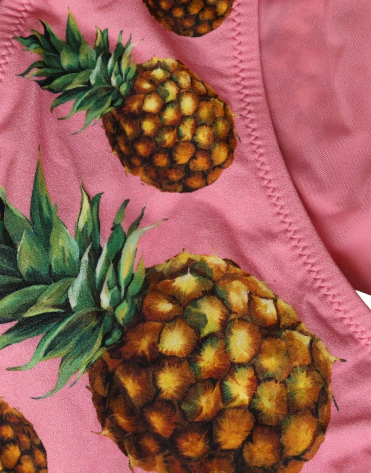 Dolce & Gabbana Pink Pineapple Swimsuit Bikini Bottom Swimwear sold by Siebentaschen product image thumbnail 3