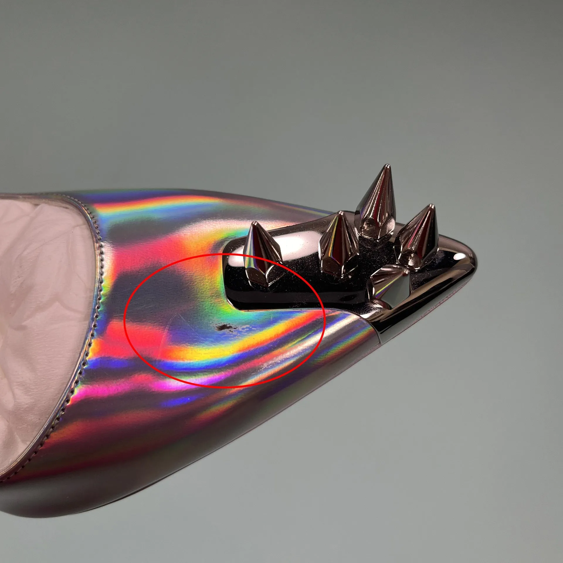 Alexander Mcqueen Punk Studs Leather Pumps sold by Siebentaschen product image thumbnail 4