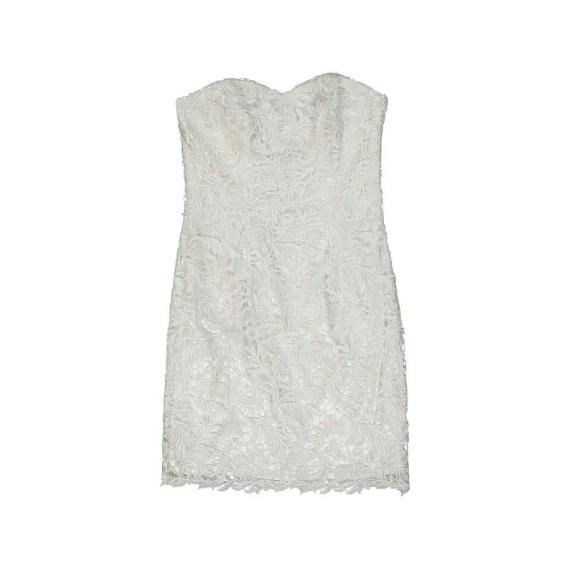 Allure Sleeveless Lace Mini Dress made by Allure
