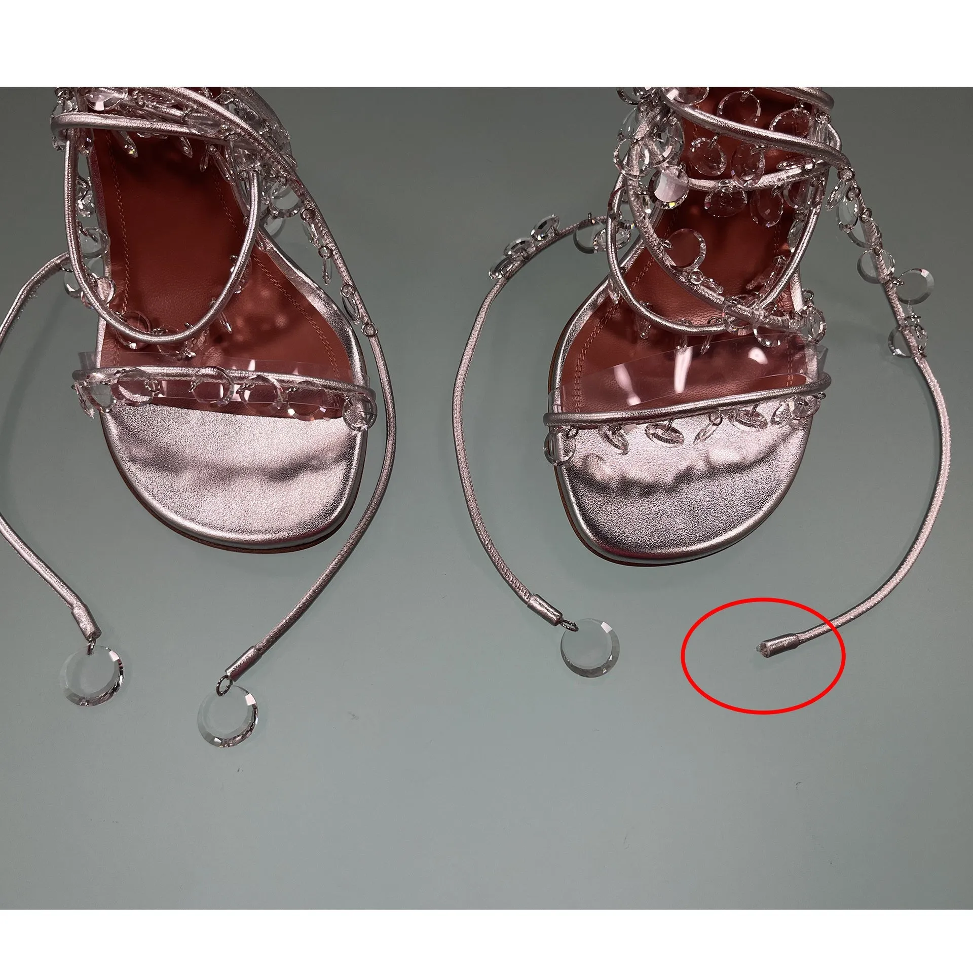Amina Muaddi Tina 105 Sandals sold by Siebentaschen product image thumbnail 5