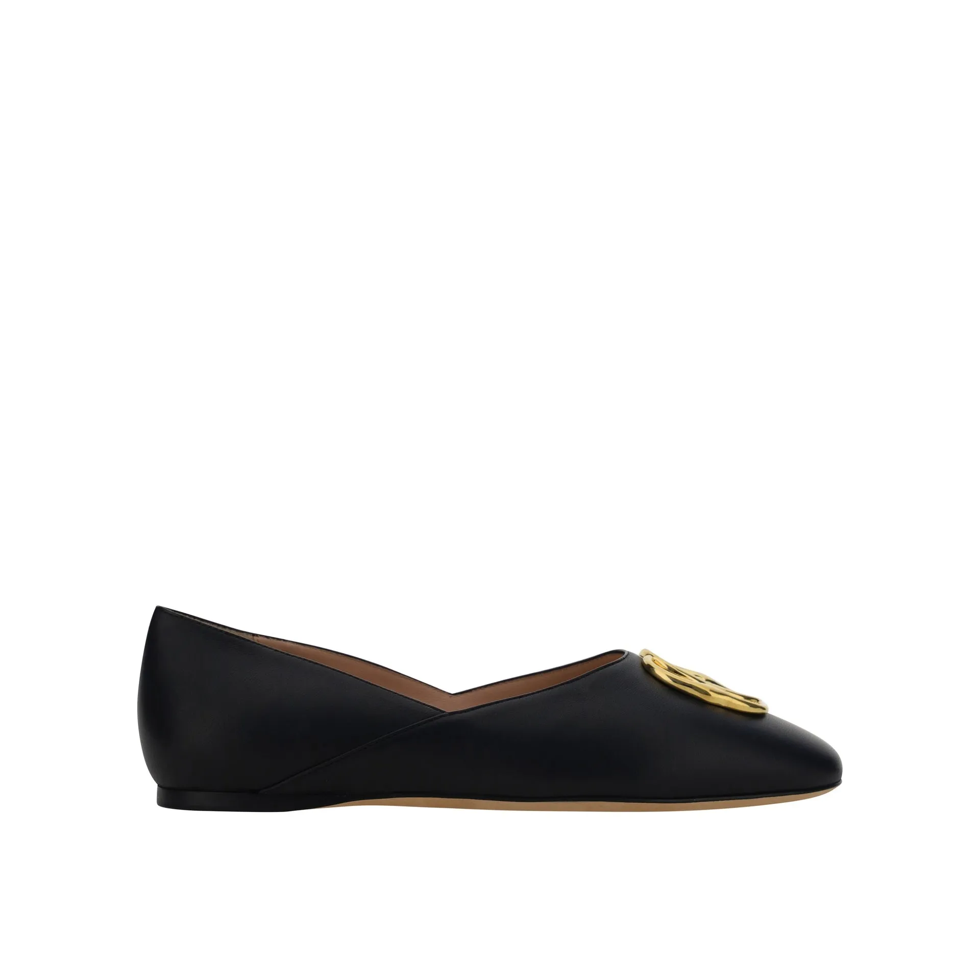Bally Leather Ballerina Flats sold by Siebentaschen