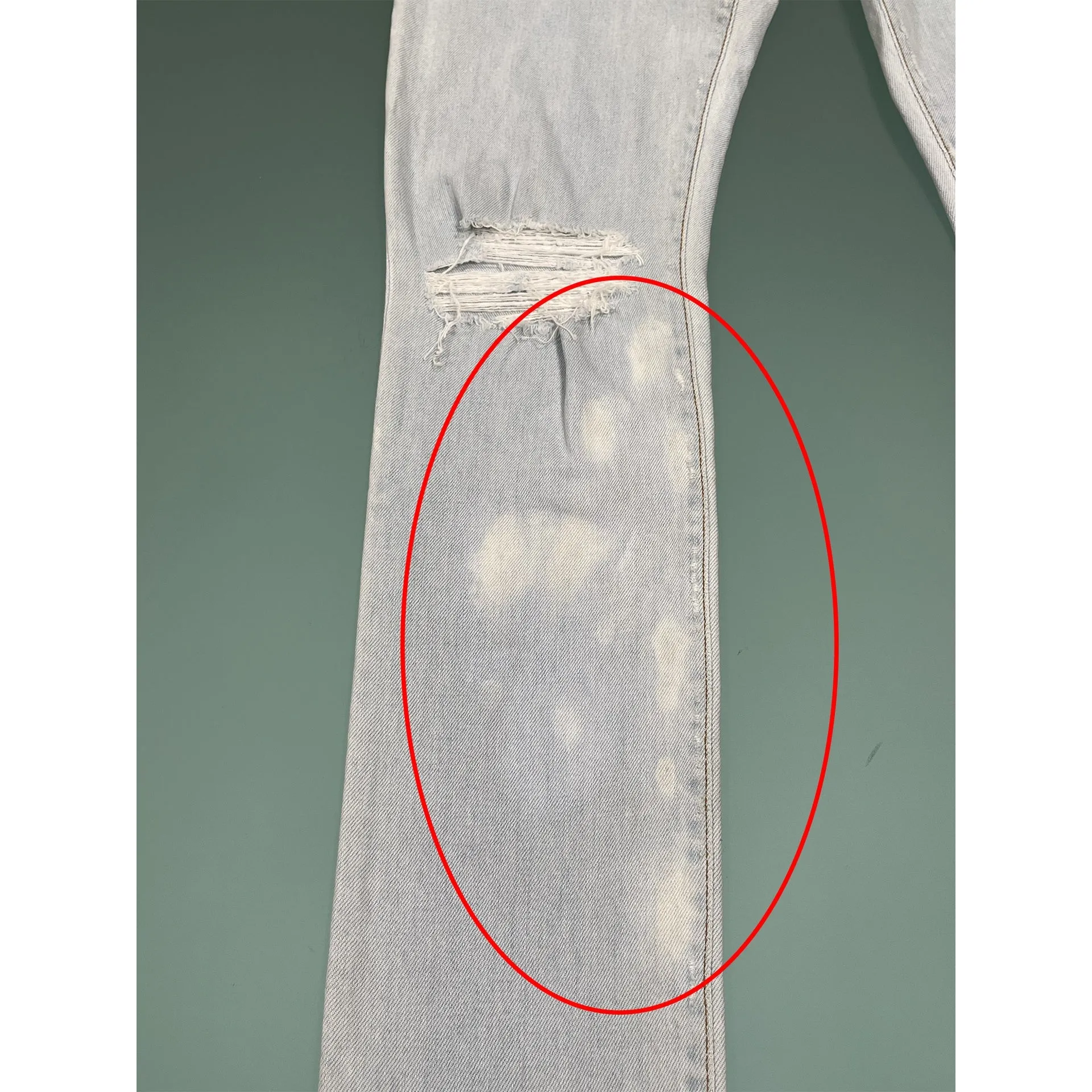 Balmain Distressed Skinny Jeans sold by Siebentaschen product image thumbnail 5