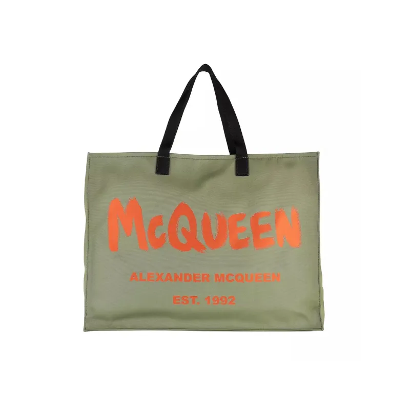 Alexander McQueen Logo Tote Bag sold by Siebentaschen