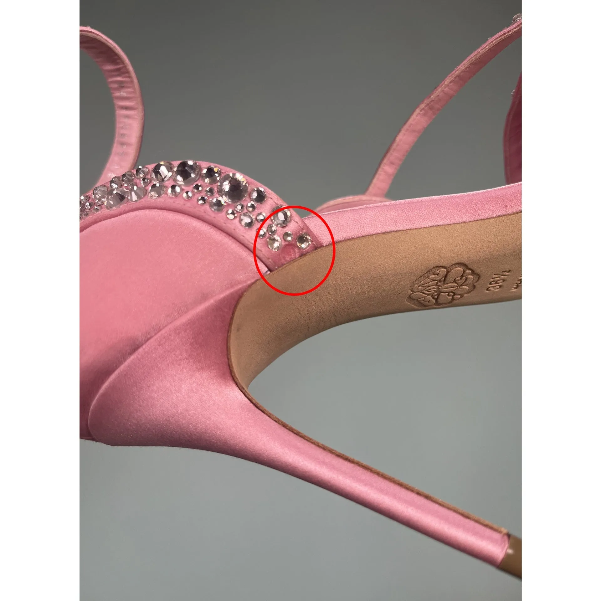 Alexander McQueen Satin Sandals sold by Siebentaschen product image thumbnail 3