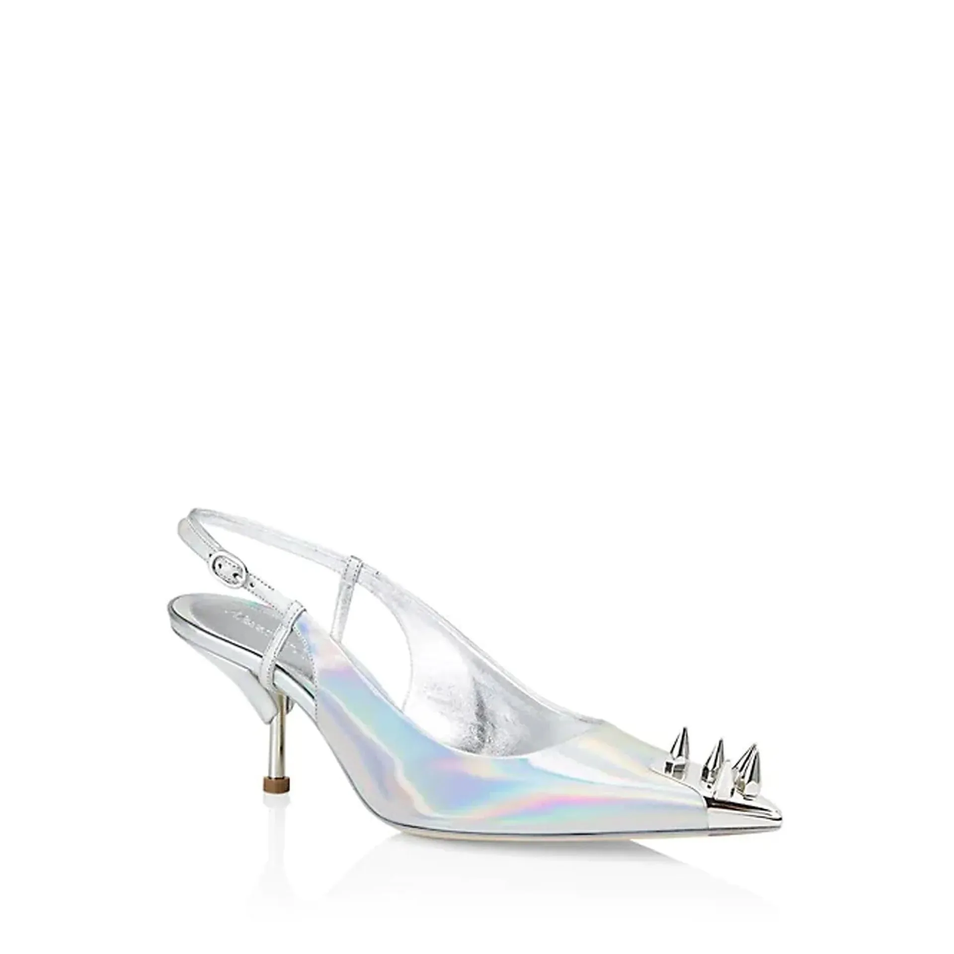 Alexander McQueen Punk Studs Slingback Pumps sold by Siebentaschen product image thumbnail 2