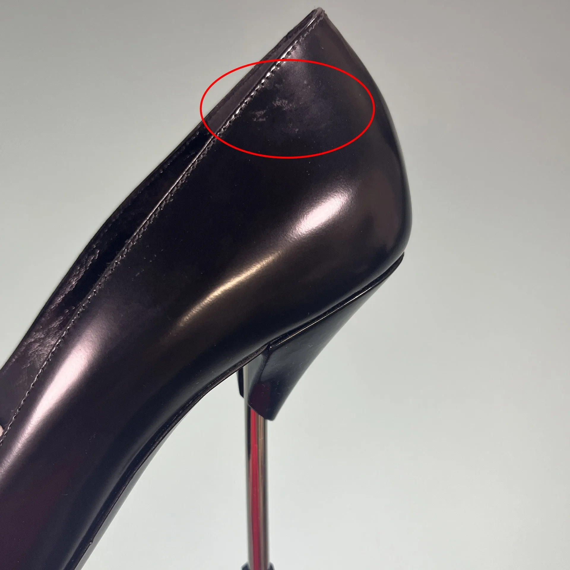 Alexander McQueen Punk Studs 105 Leather Pumps sold by Siebentaschen product image thumbnail 5