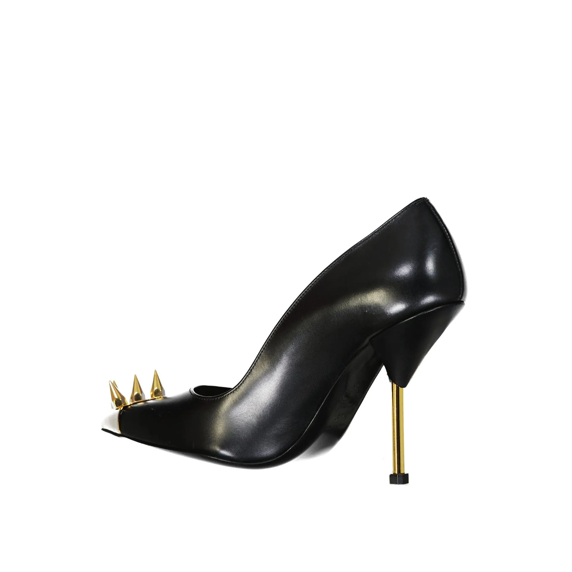 Alexander McQueen Punk Studs 105 Leather Pumps sold by Siebentaschen product image thumbnail 3