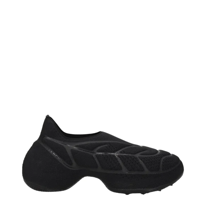 Givenchy Black Fabric Slip-On Loafers sold by Siebentaschen