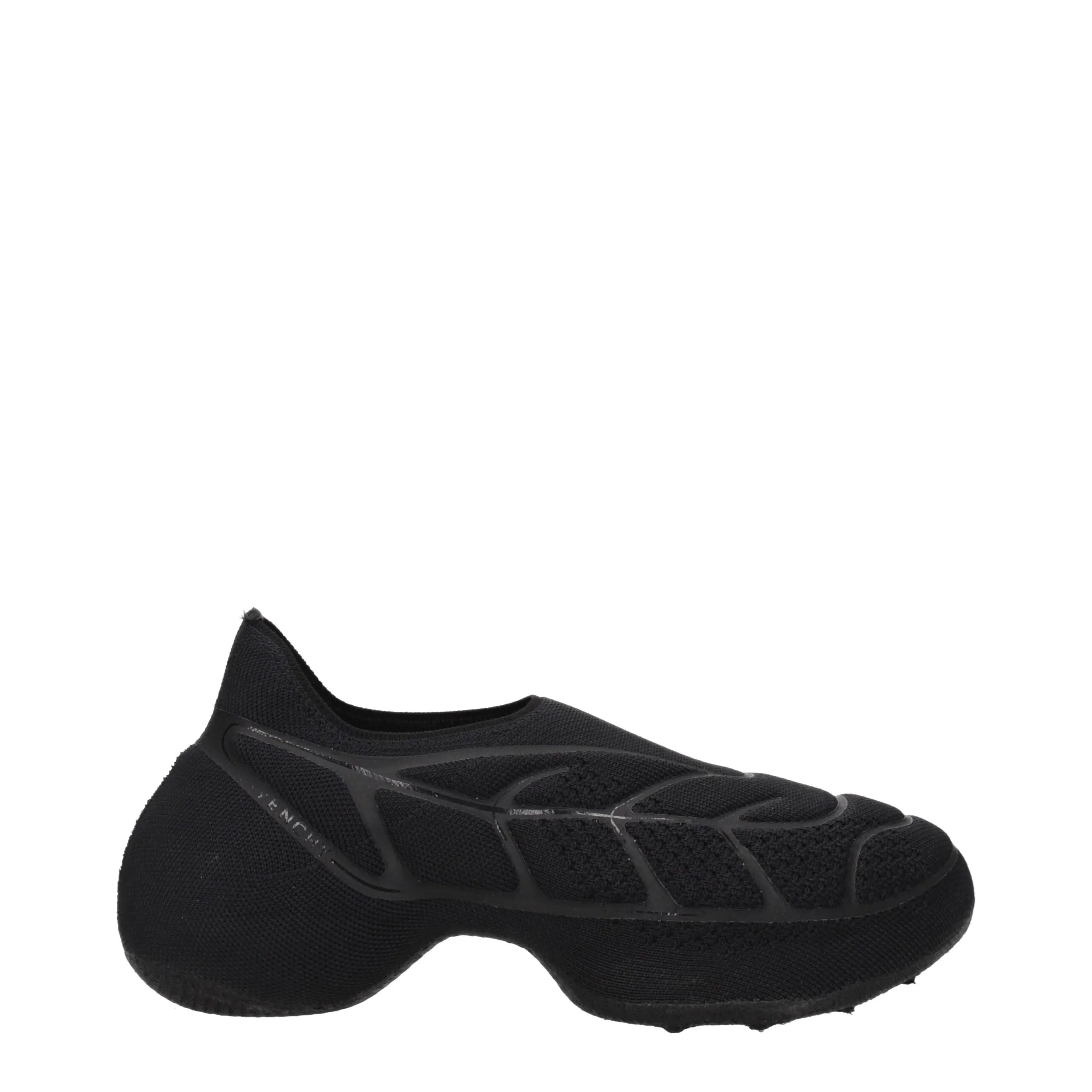 Givenchy Black Fabric Slip-On Loafers sold by Siebentaschen