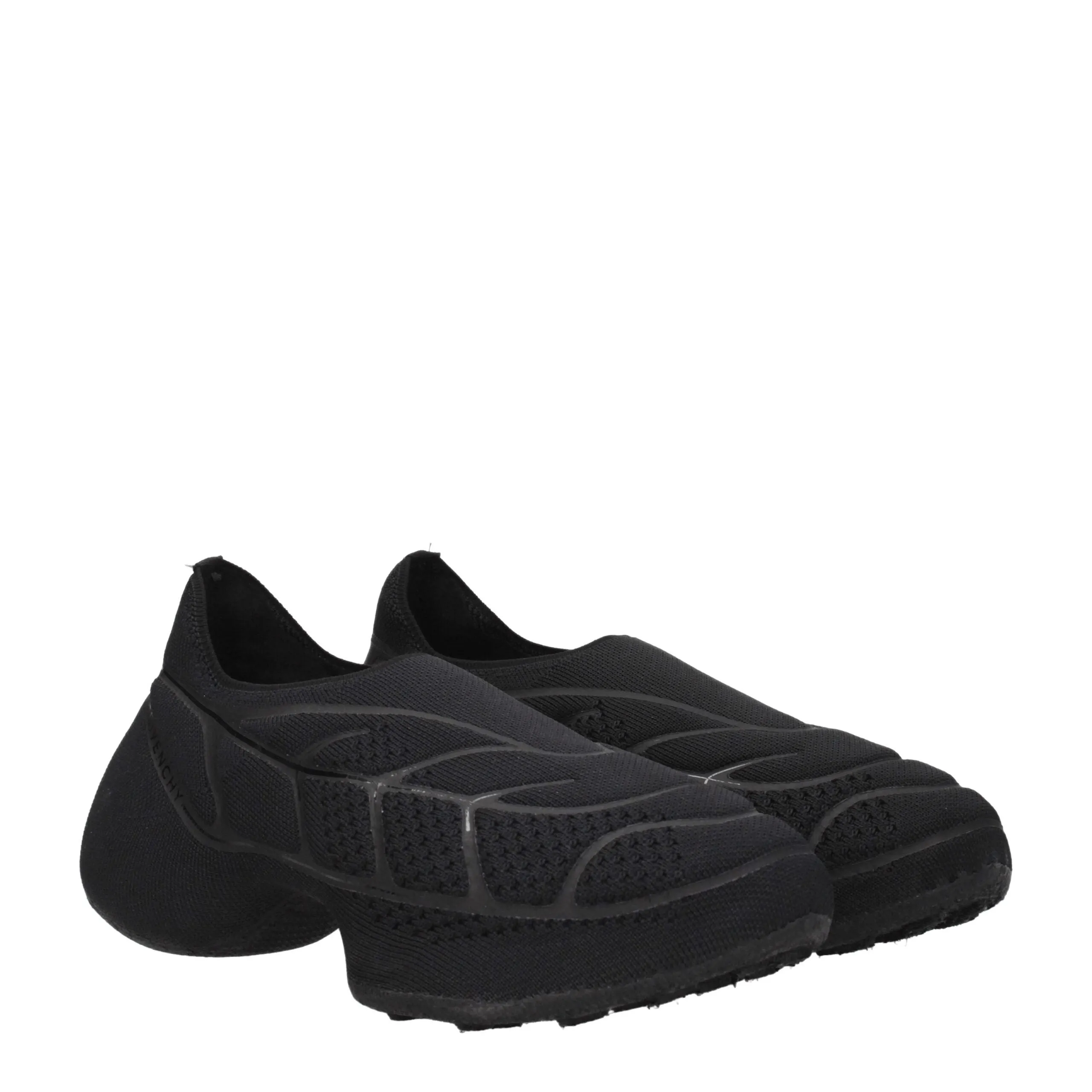 Givenchy Black Fabric Slip-On Loafers sold by Siebentaschen product image thumbnail 2