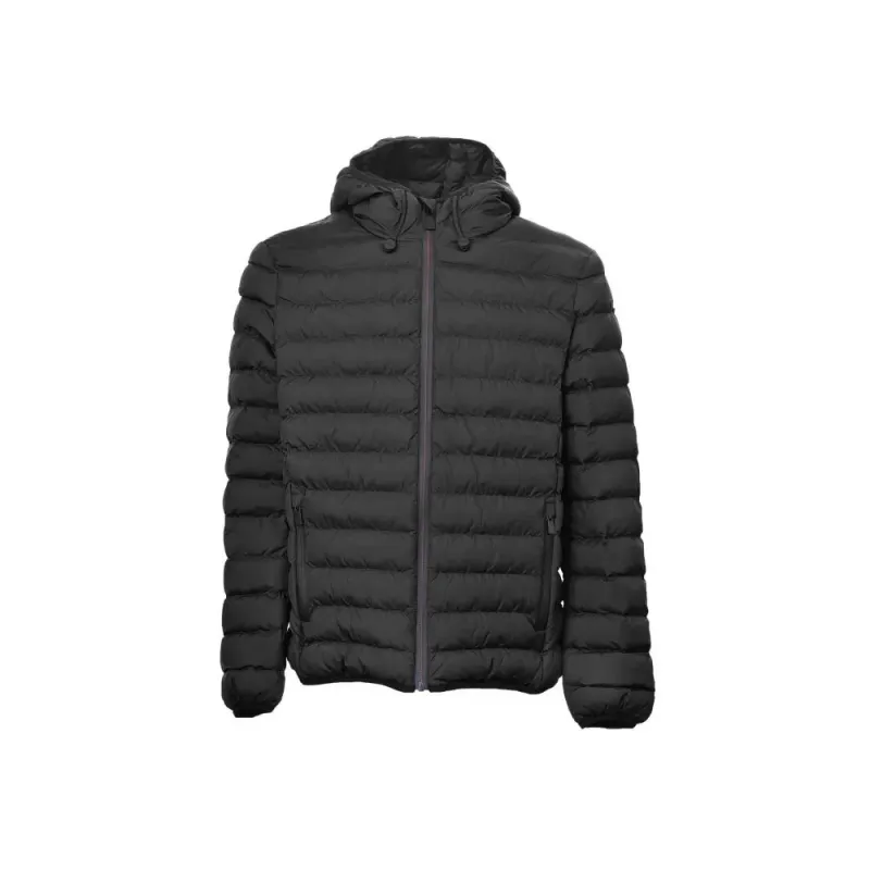 Suns Black Polyester Men's Quilted Jacket sold by Siebentaschen