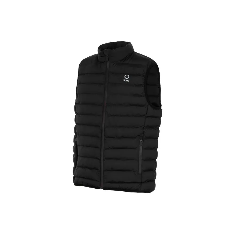 Suns Black Polyester Sleveless Jacket sold by Siebentaschen product image thumbnail 3