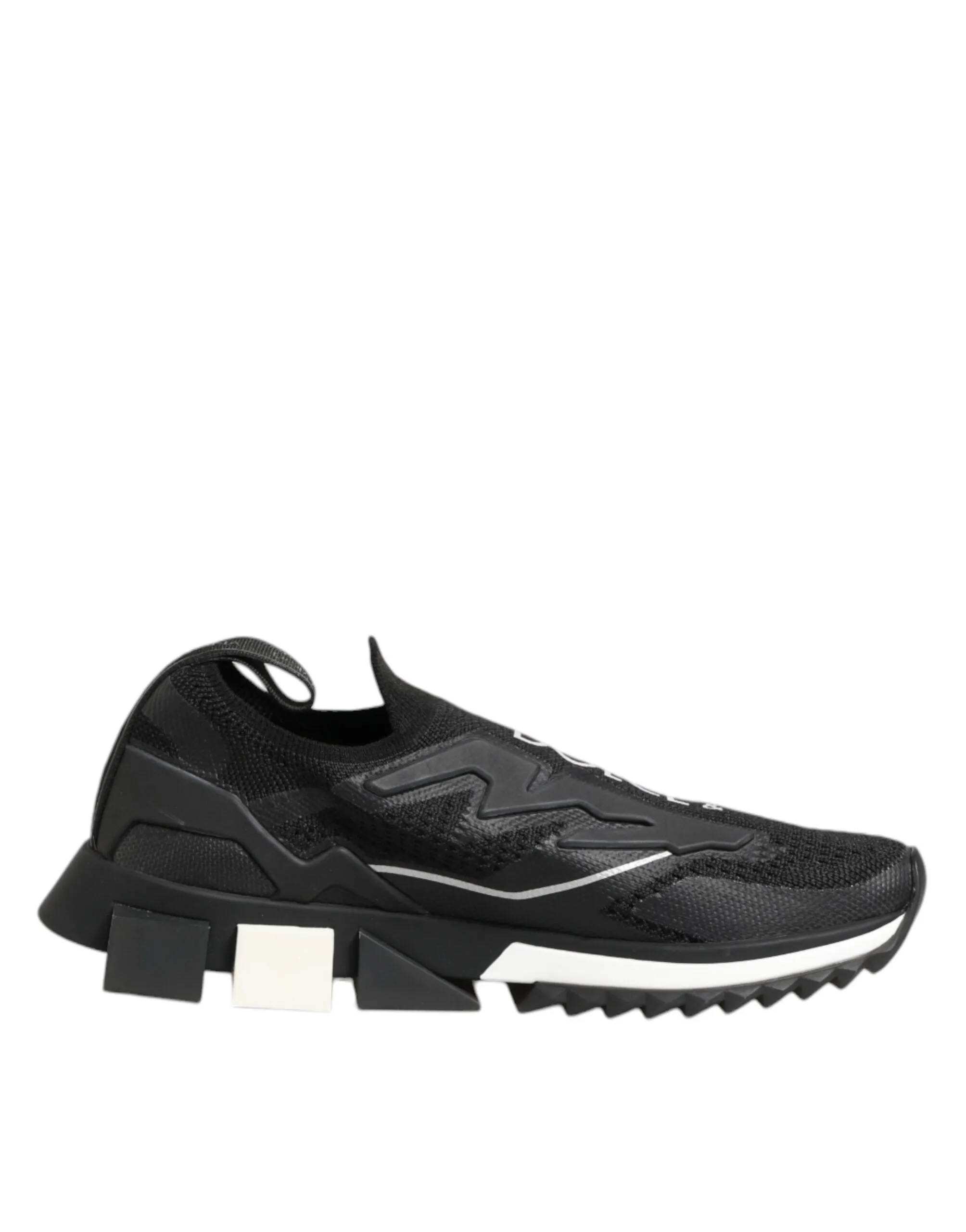 Dolce & Gabbana Black SORRENTO Sport Stretch Sneakers Shoes sold by Siebentaschen