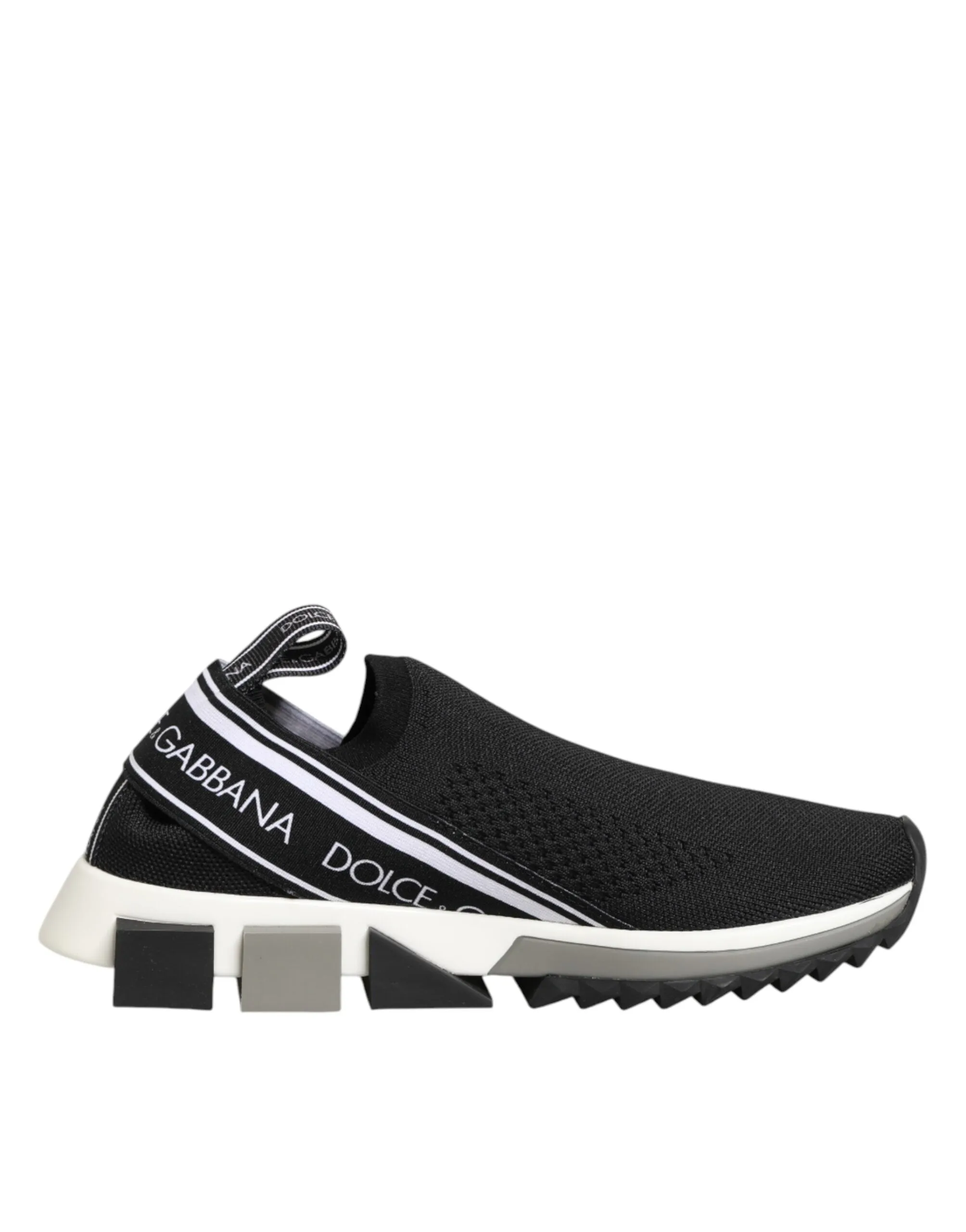 Dolce & Gabbana Black Slip On Sorrento Low Top Sneakers Shoes sold by Siebentaschen product image thumbnail 2