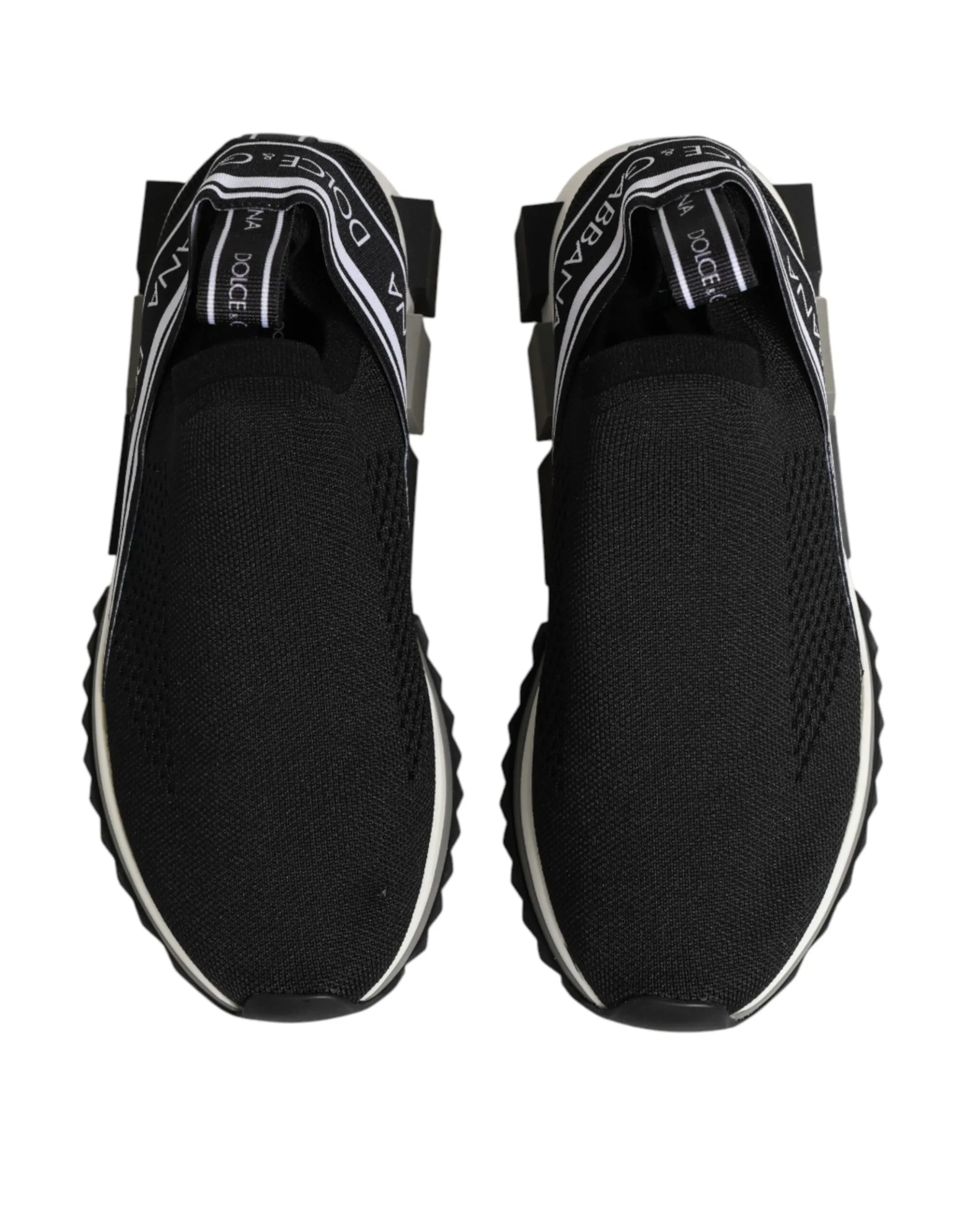 Dolce & Gabbana Black Slip On Sorrento Low Top Sneakers Shoes sold by Siebentaschen product image thumbnail 4