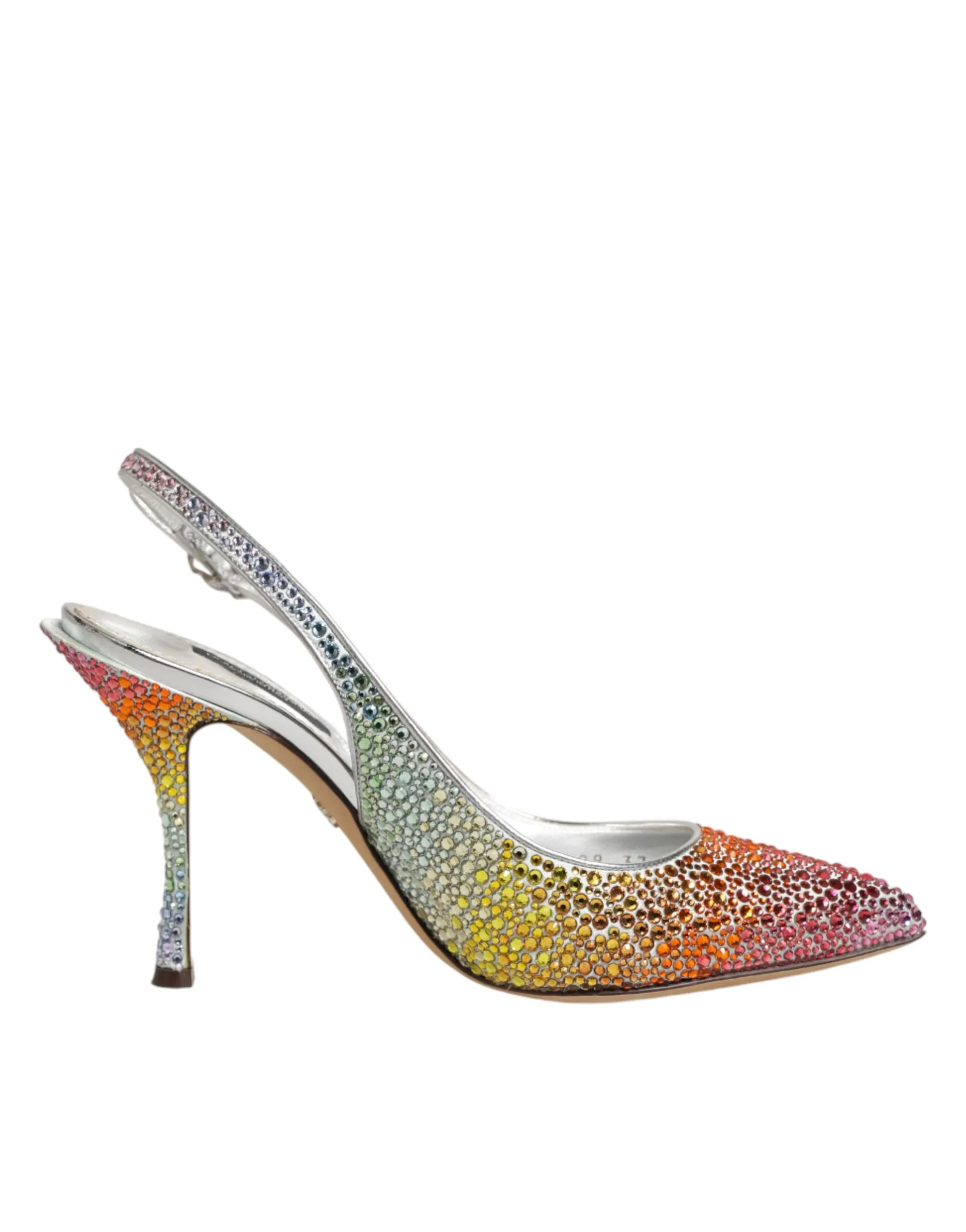 Dolce & Gabbana Multicolor Sequin Slingback Pumps Shoes sold by Siebentaschen