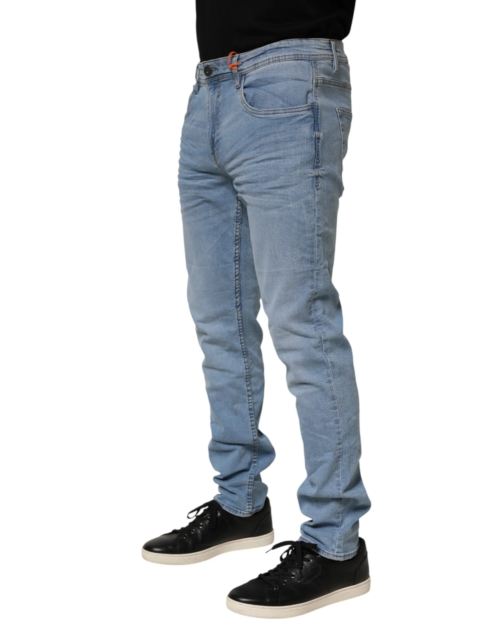 Blend Light Blue Twister Low Waist Slim Fit Men Denim Jeans sold by Siebentaschen product image thumbnail 3